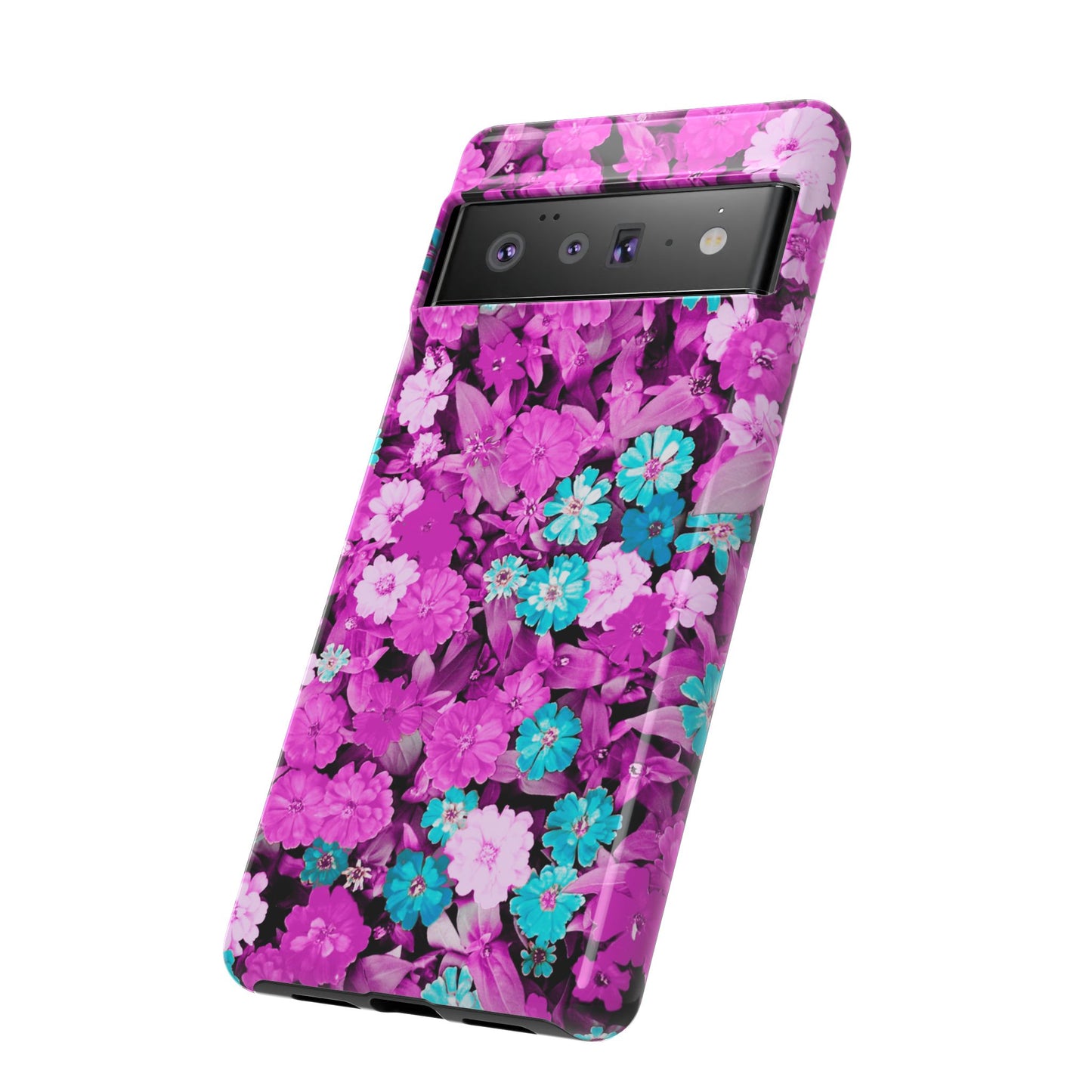 Lucid Flowers #22-Tough Cases iPhone Samsung Google Pixel - MahaCase