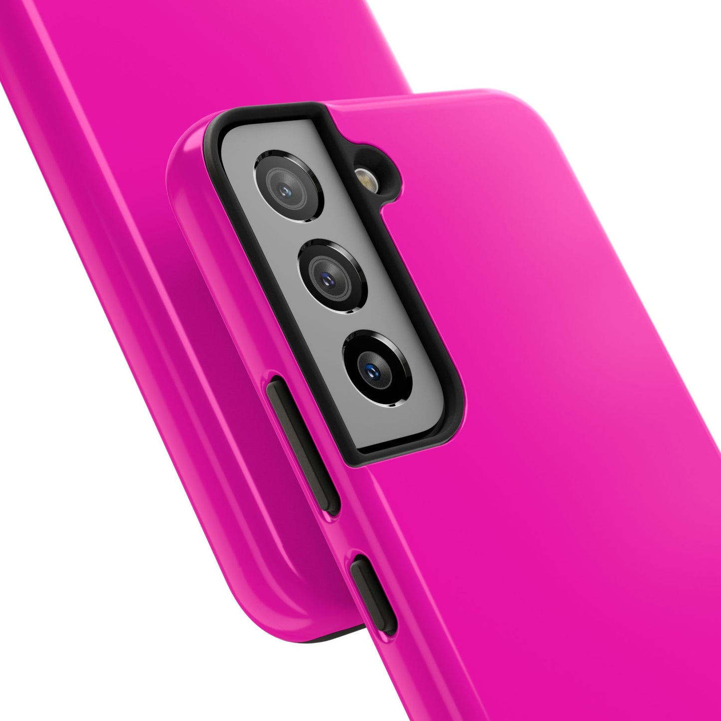 Simple Hot Pink-Tough Phone Cases - MahaCase