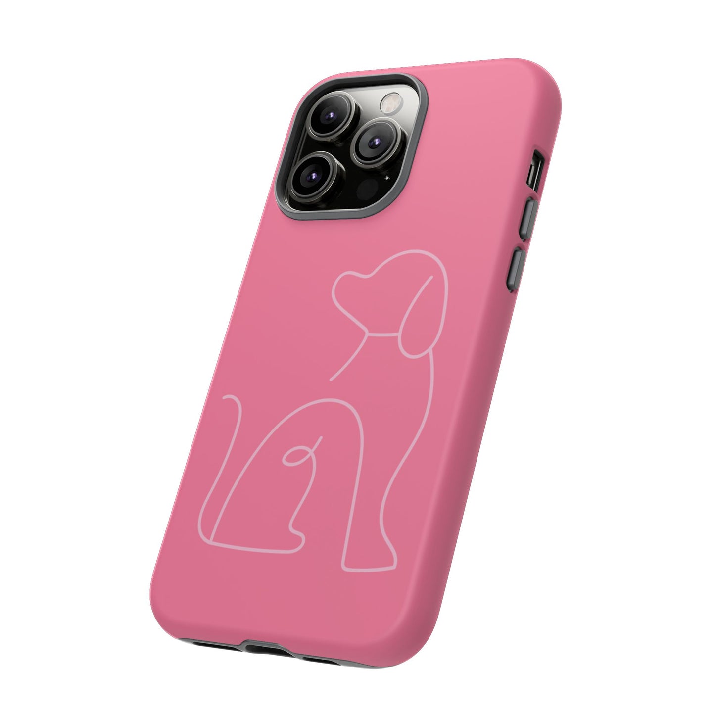 Pink Pup #10-Tough Cases iPhone Samsung Google Pixel - MahaCase