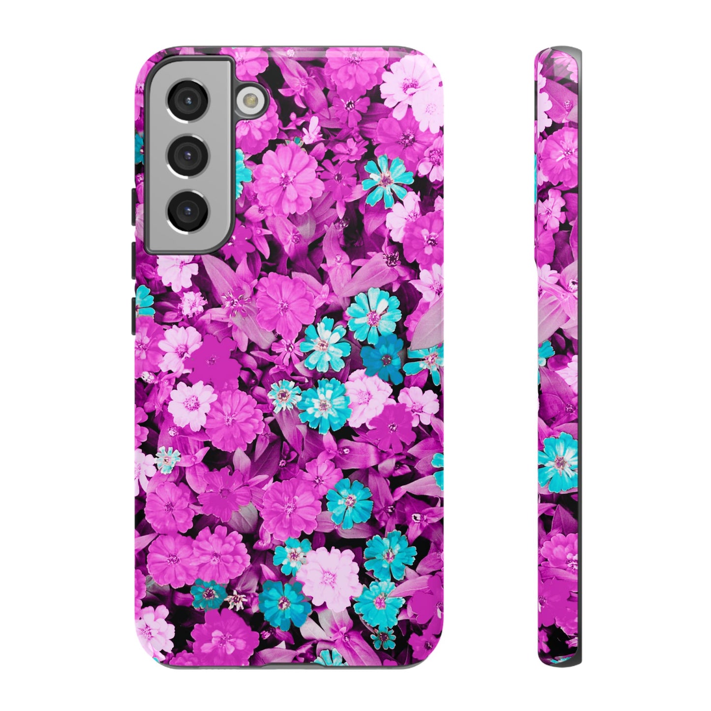 Lucid Flowers #22-Tough Cases iPhone Samsung Google Pixel - MahaCase