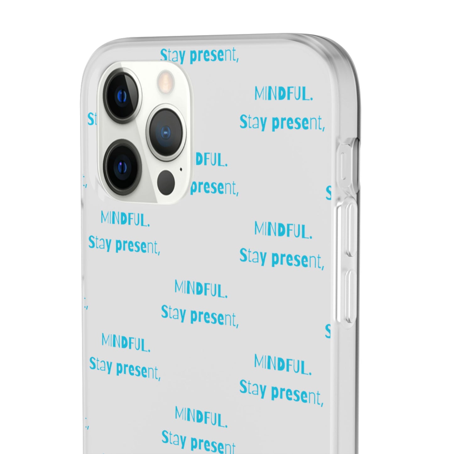 Stay Present Mindful #12 Flexi Cases iPhone Samsung Gift Packaging - MahaCase