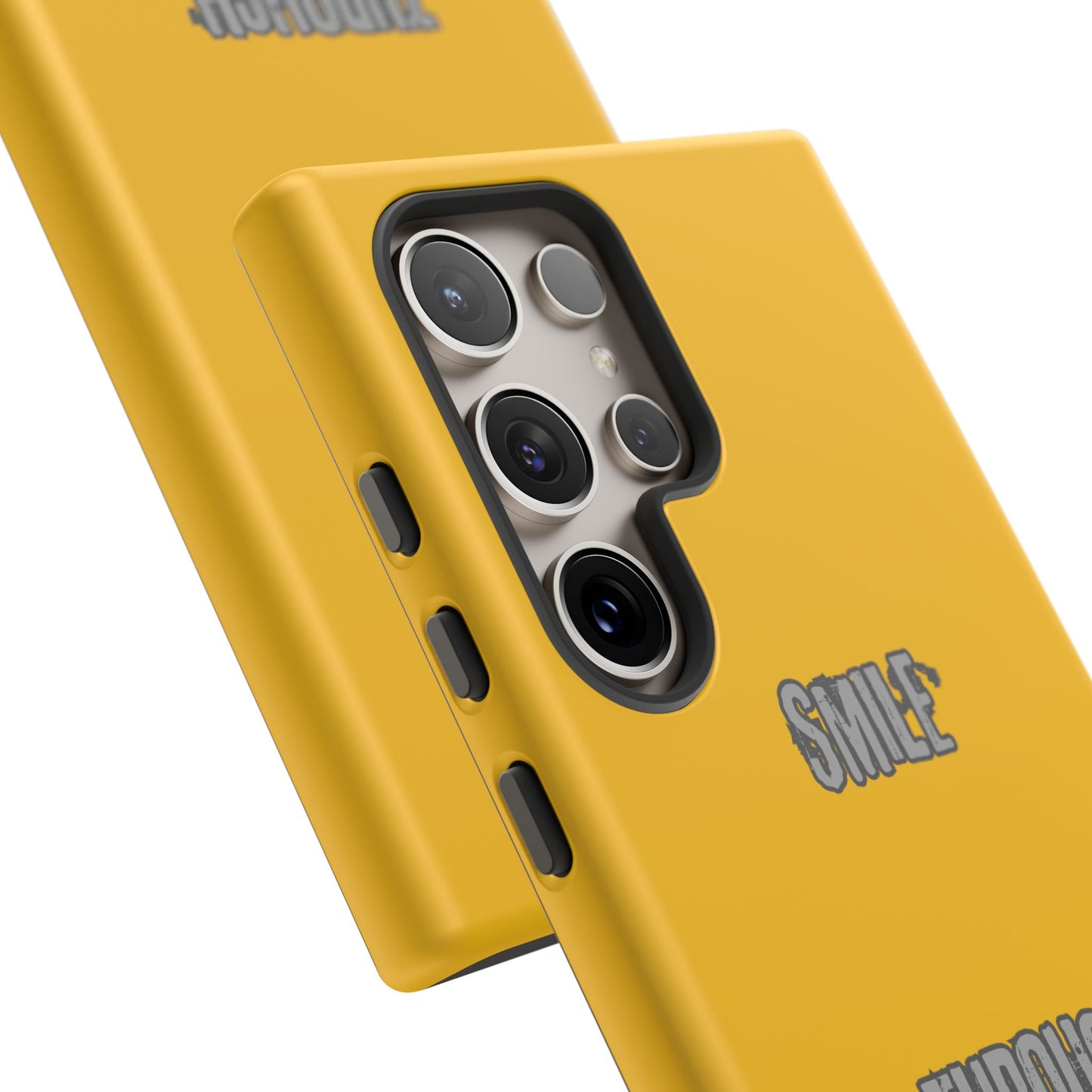 Smile Through Challenges Tough Cases iPhone Samsung Google Pixel - MahaCase