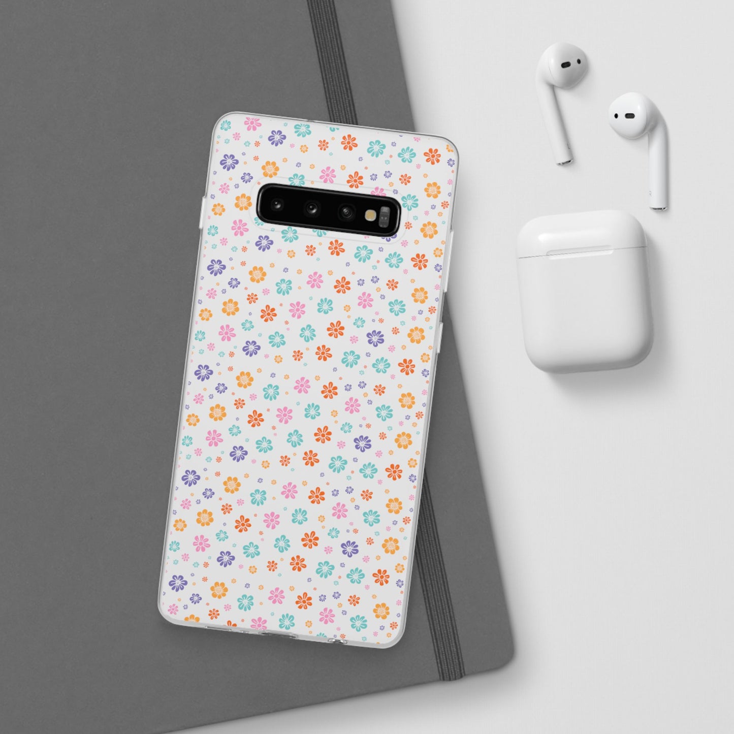 Colorful Spring Floral Flexi Case - Stylish Phone Protection - iPhone Samsung with Gift Packaging - MahaCase