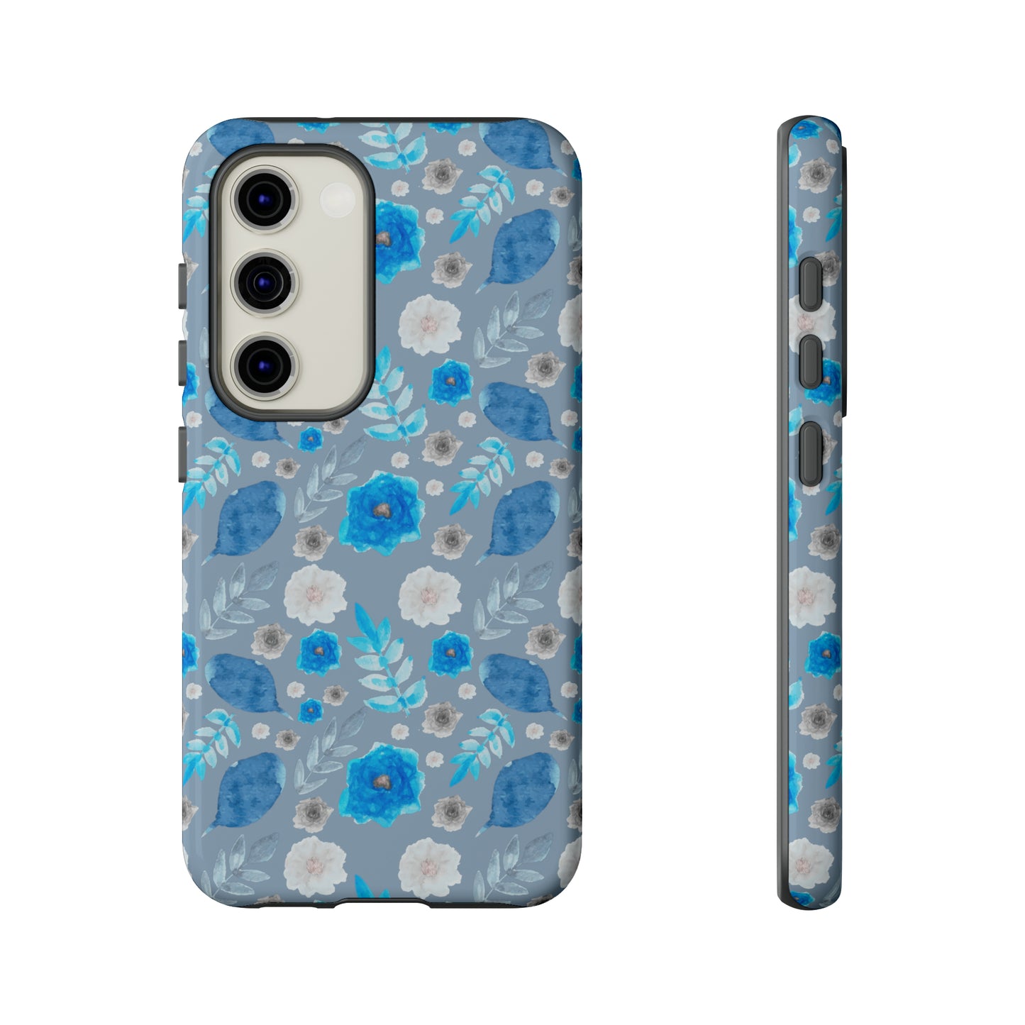 Blue Blooms-Tough Cases - MahaCase