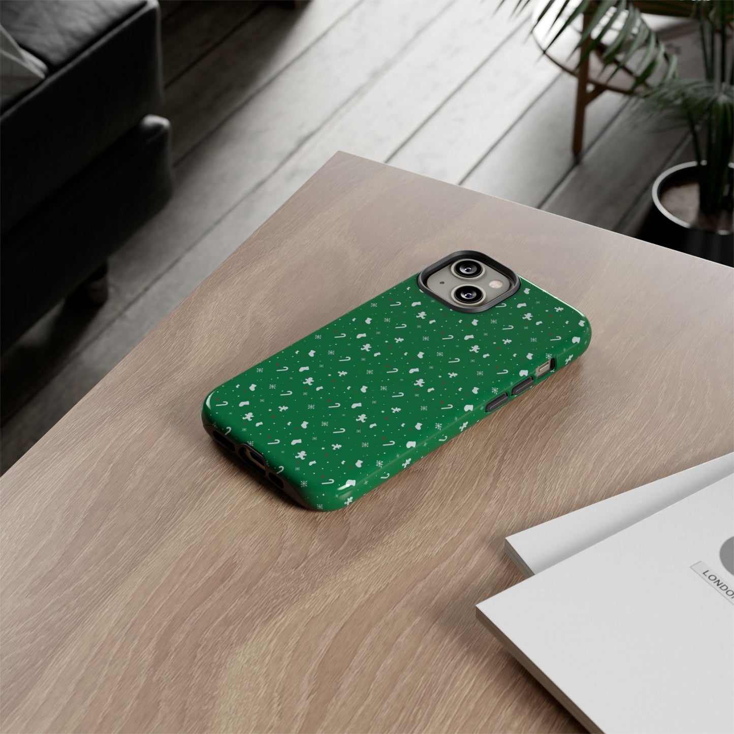 Candy Cane Blizzard #24 - Tough Cases iPhone Samsung Google Pixel - MahaCase
