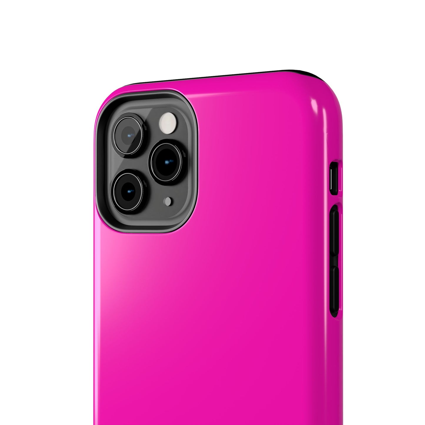 Simple Hot Pink-Tough Phone Cases - MahaCase