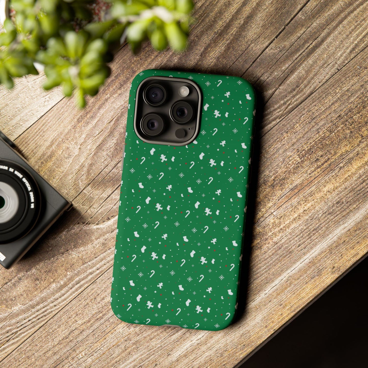 Candy Cane Blizzard #24 - Tough Cases iPhone Samsung Google Pixel - MahaCase