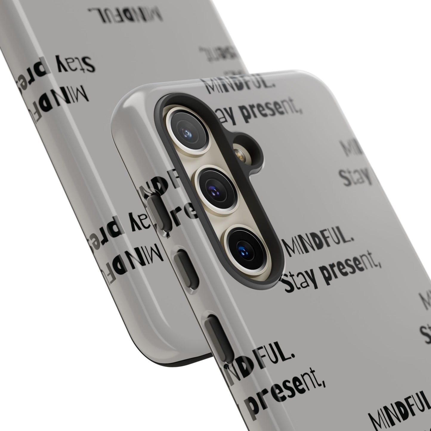 Stay present, Mindful #14 Tough Cases iPhone Samsung Google Pixel - MahaCase