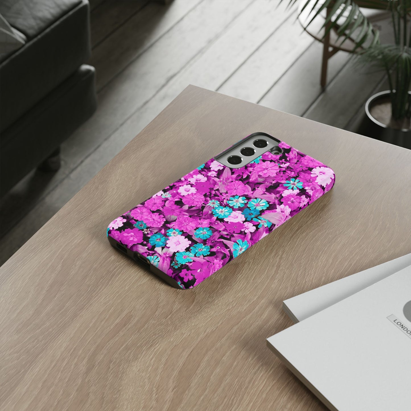 Lucid Flowers #22-Tough Cases iPhone Samsung Google Pixel - MahaCase