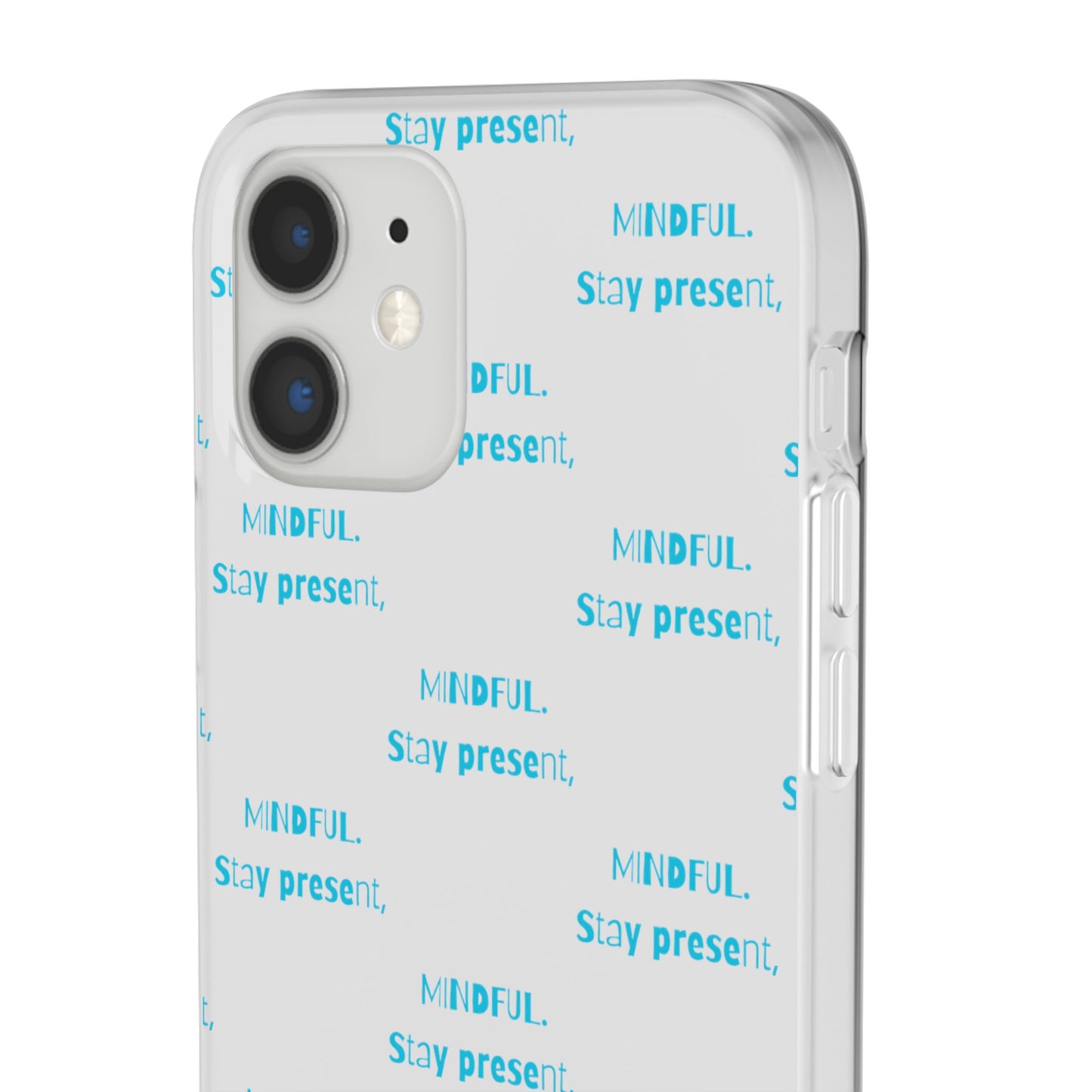 Stay Present Mindful #12 Flexi Cases iPhone Samsung Gift Packaging - MahaCase