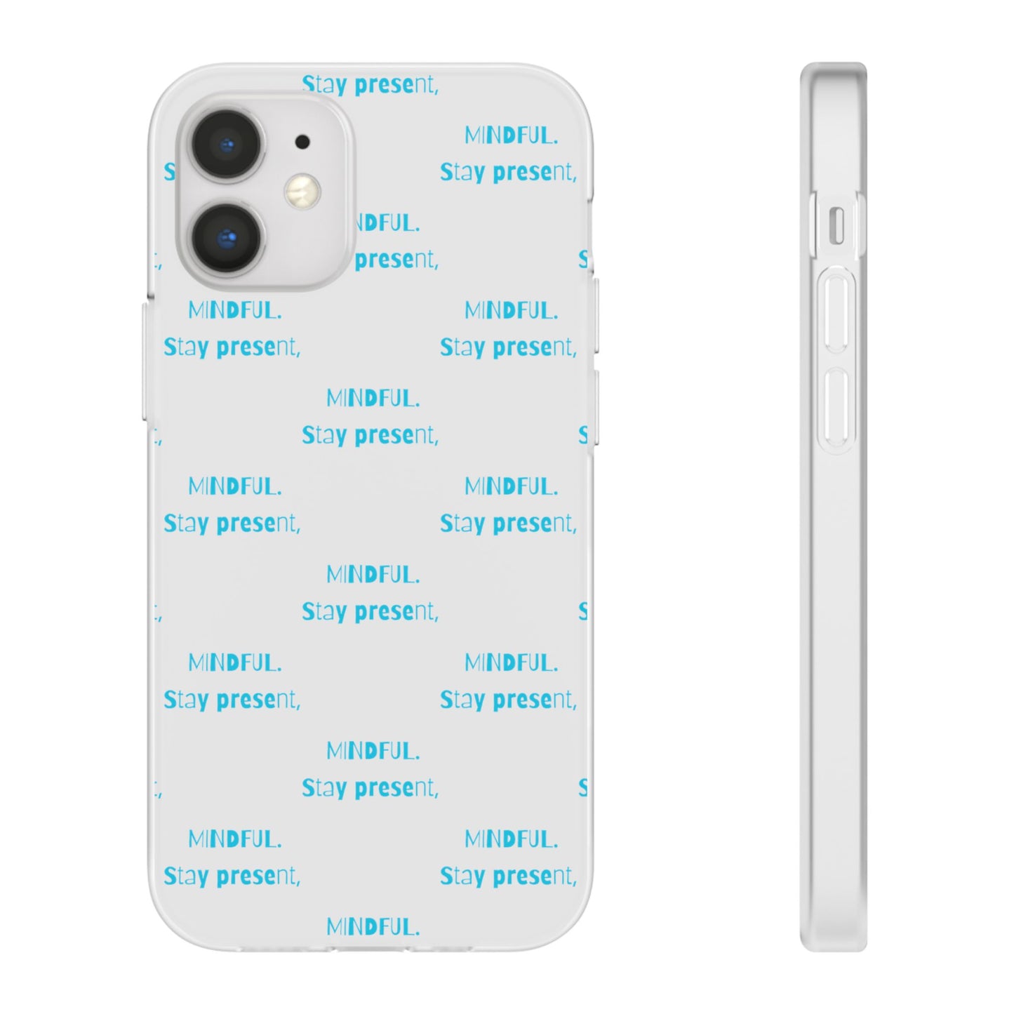 Stay Present Mindful #12 Flexi Cases iPhone Samsung Gift Packaging - MahaCase