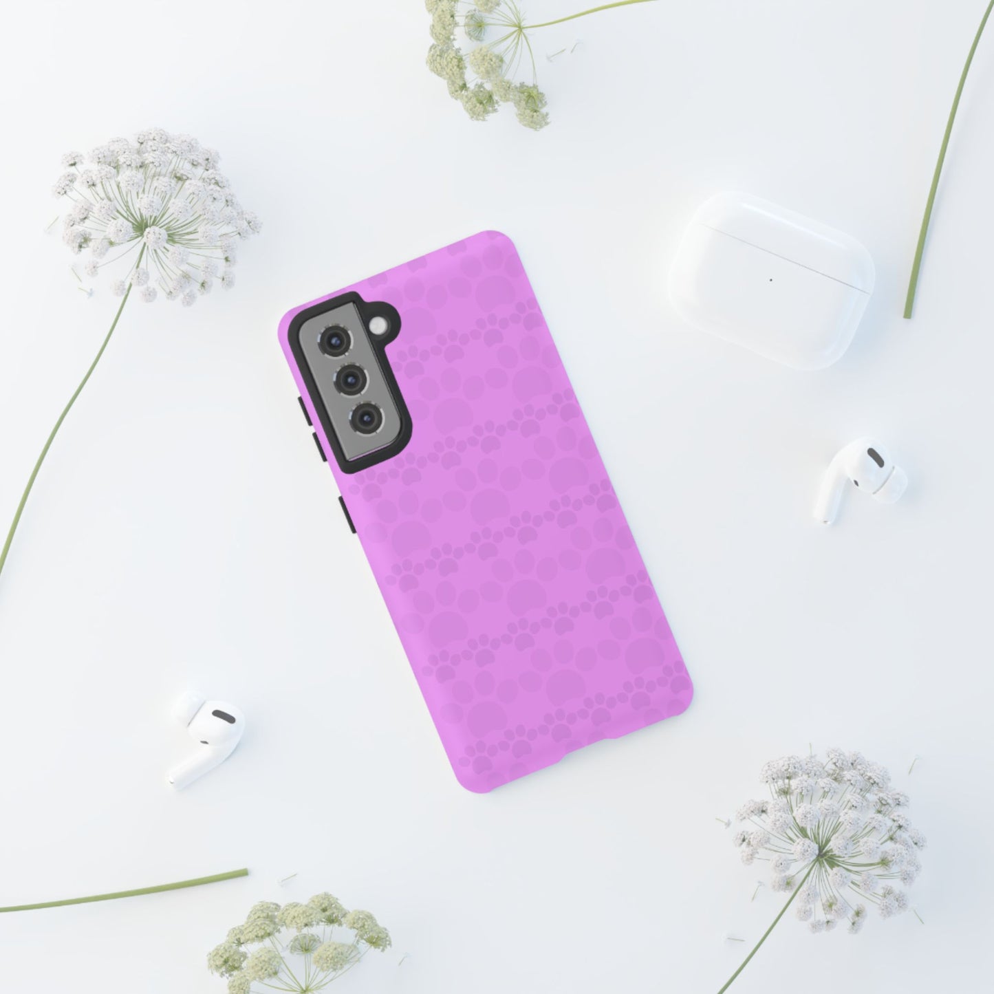 Paw Prints #46-Tough Cases iPhone Samsung Google Pixel - MahaCase
