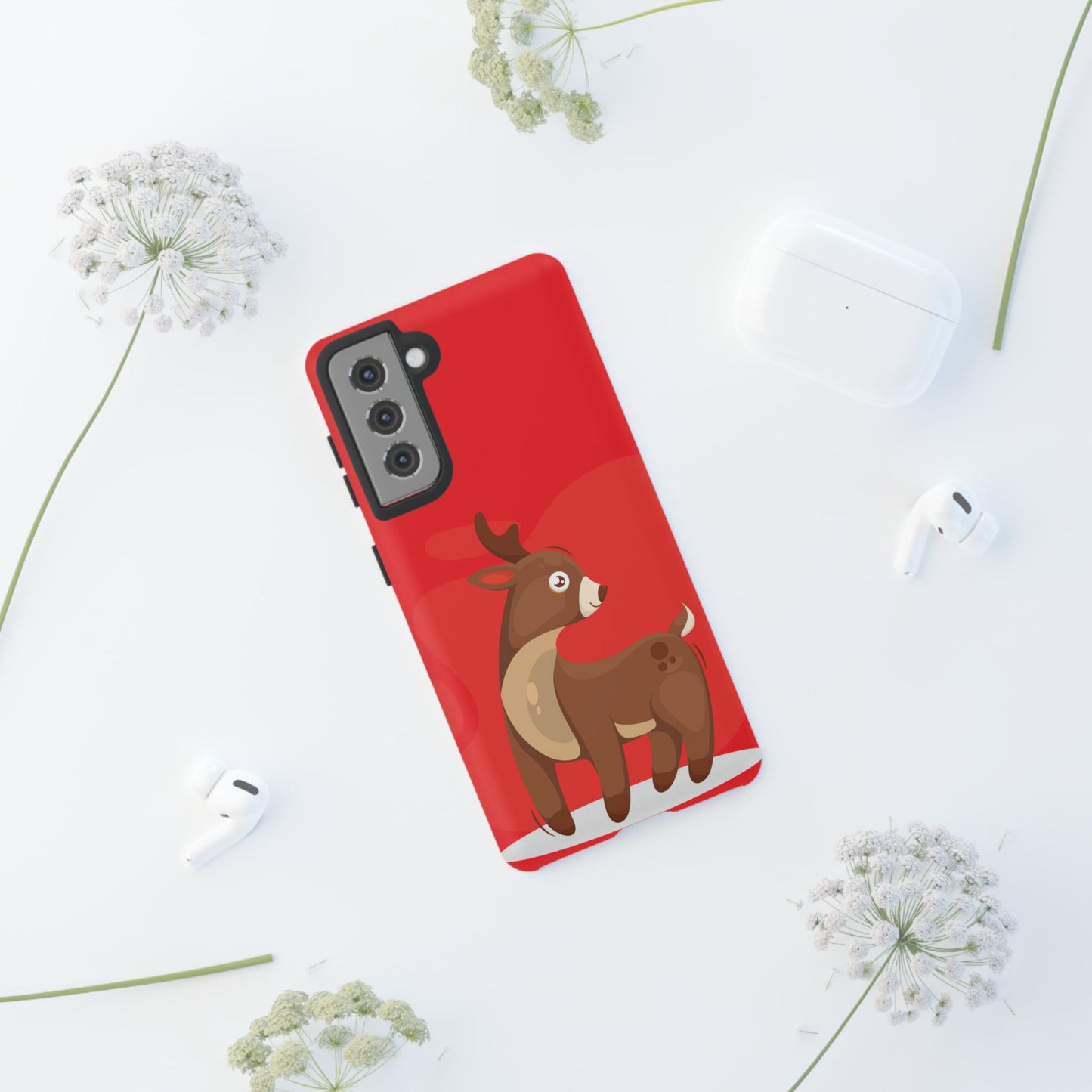 Merry Deer #22-Tough Cases iPhone Samsung Google Pixel - MahaCase
