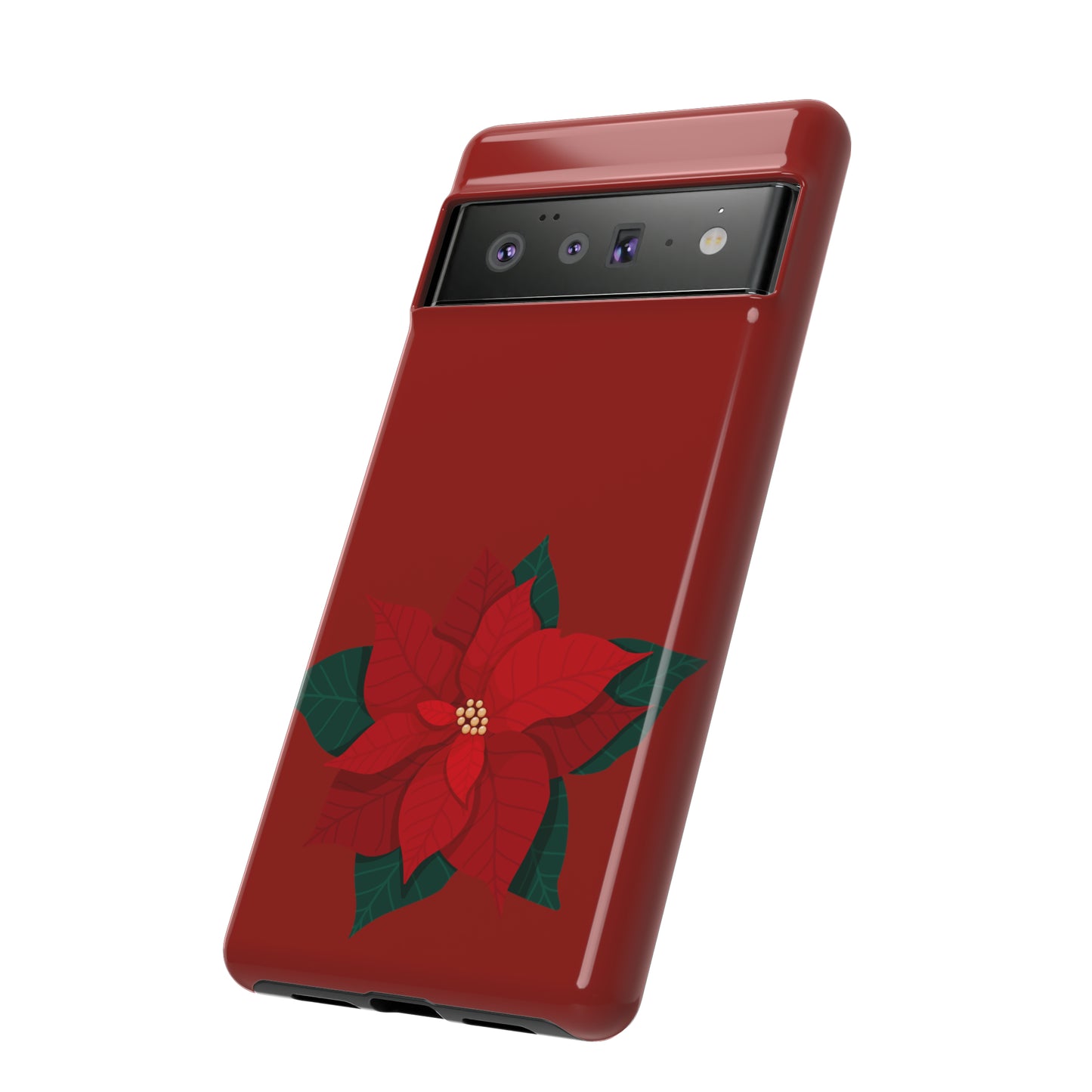 Poinsettia Charm #12-Tough Cases - MahaCase