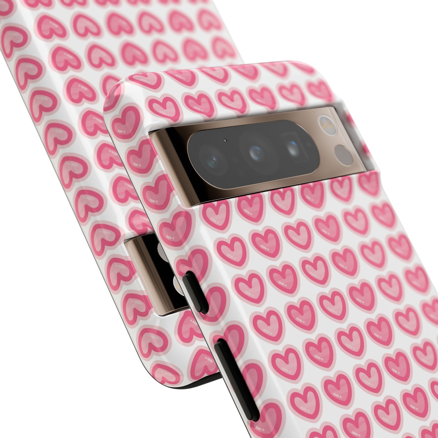 Hearts Pattern - Tough Cases iPhone Samsung Google Pixel - MahaCase