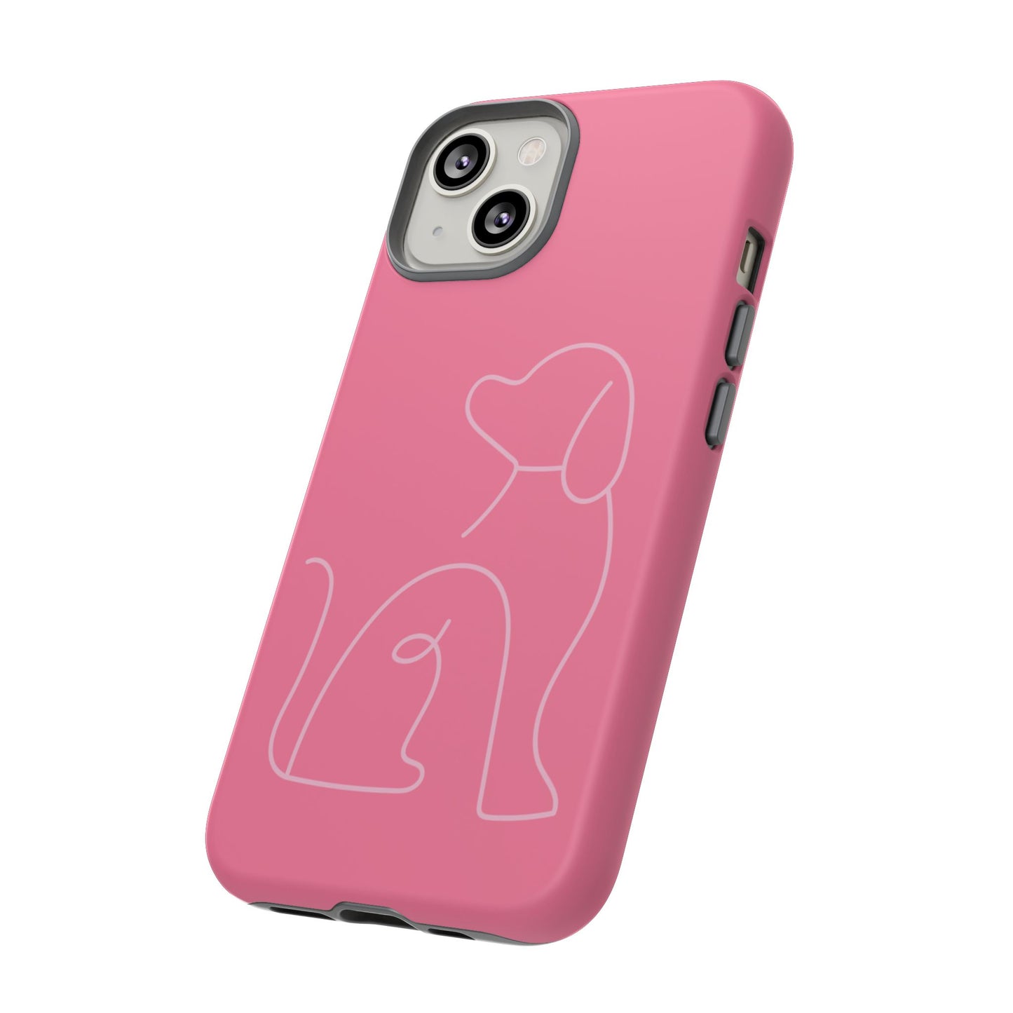 Pink Pup #10-Tough Cases iPhone Samsung Google Pixel - MahaCase