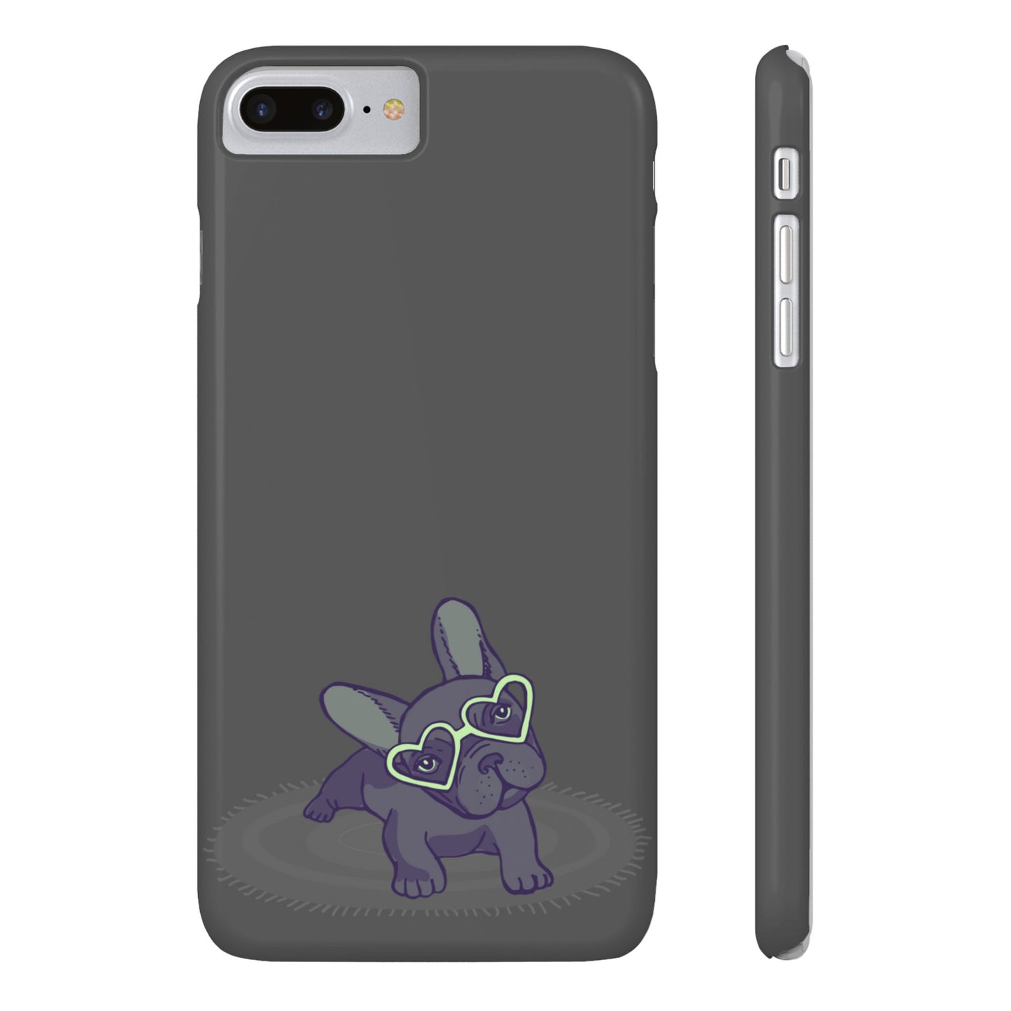 Bulldog Puppy Slim iPhone Cases - MahaCase