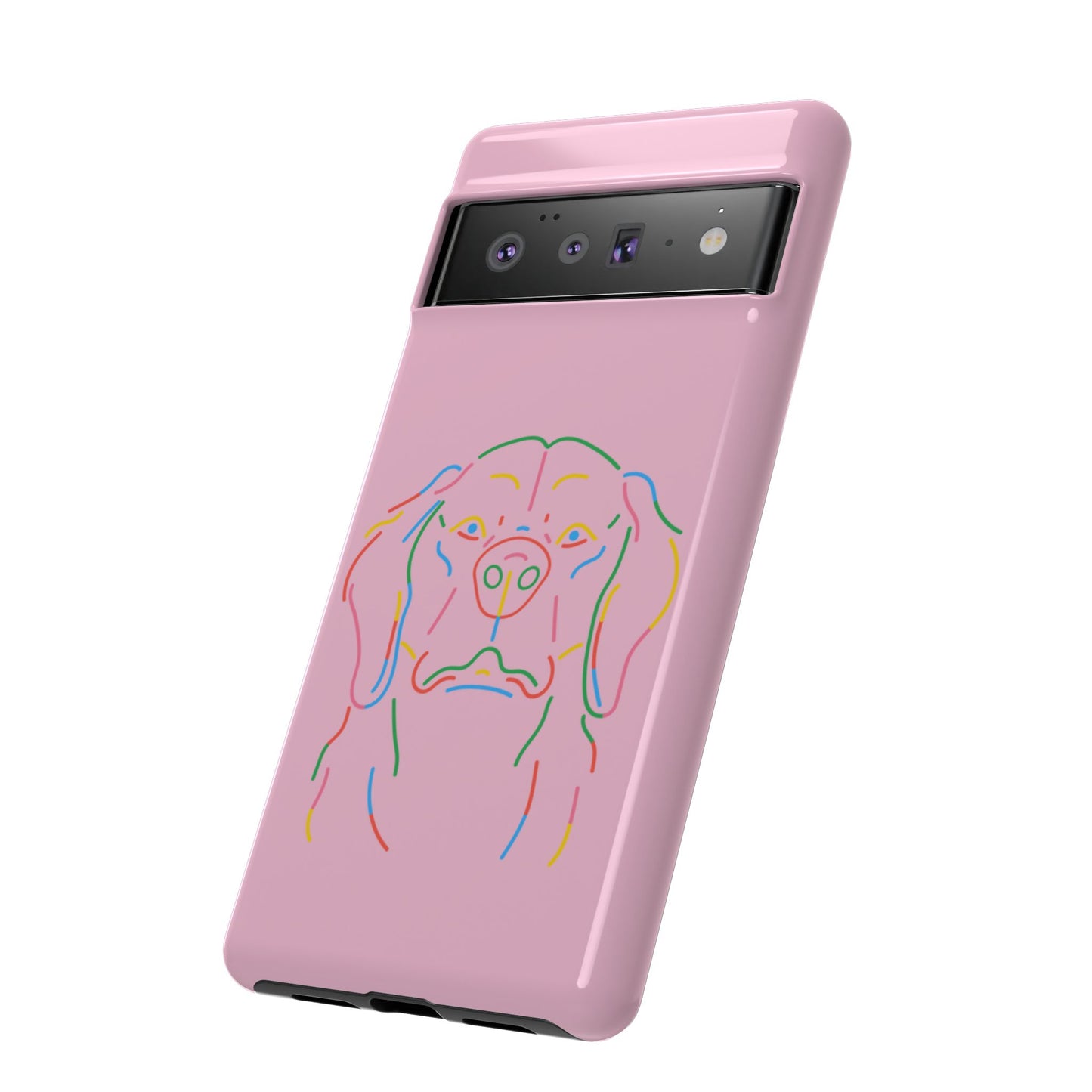 Pop Art Pup #24-Tough Cases iPhone Samsung Google Pixel - MahaCase