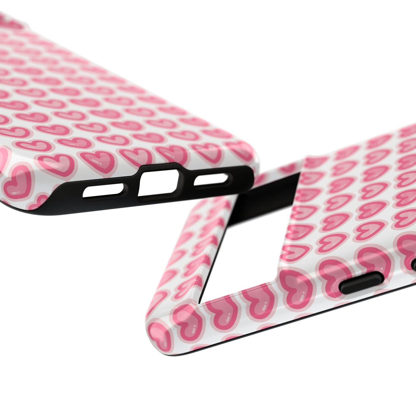 Hearts Pattern - Tough Cases iPhone Samsung Google Pixel - MahaCase
