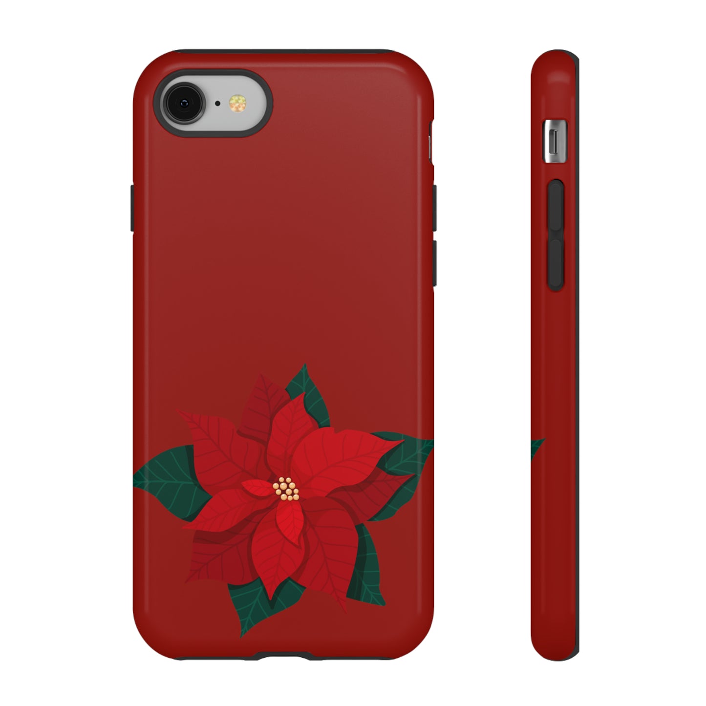 Poinsettia Charm #12-Tough Cases - MahaCase