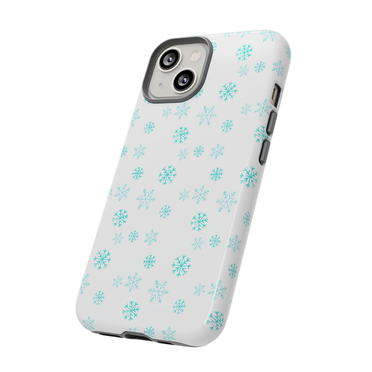 Snowy Blue #12 - Tough Cases iPhone Samsung Google Pixel - MahaCase