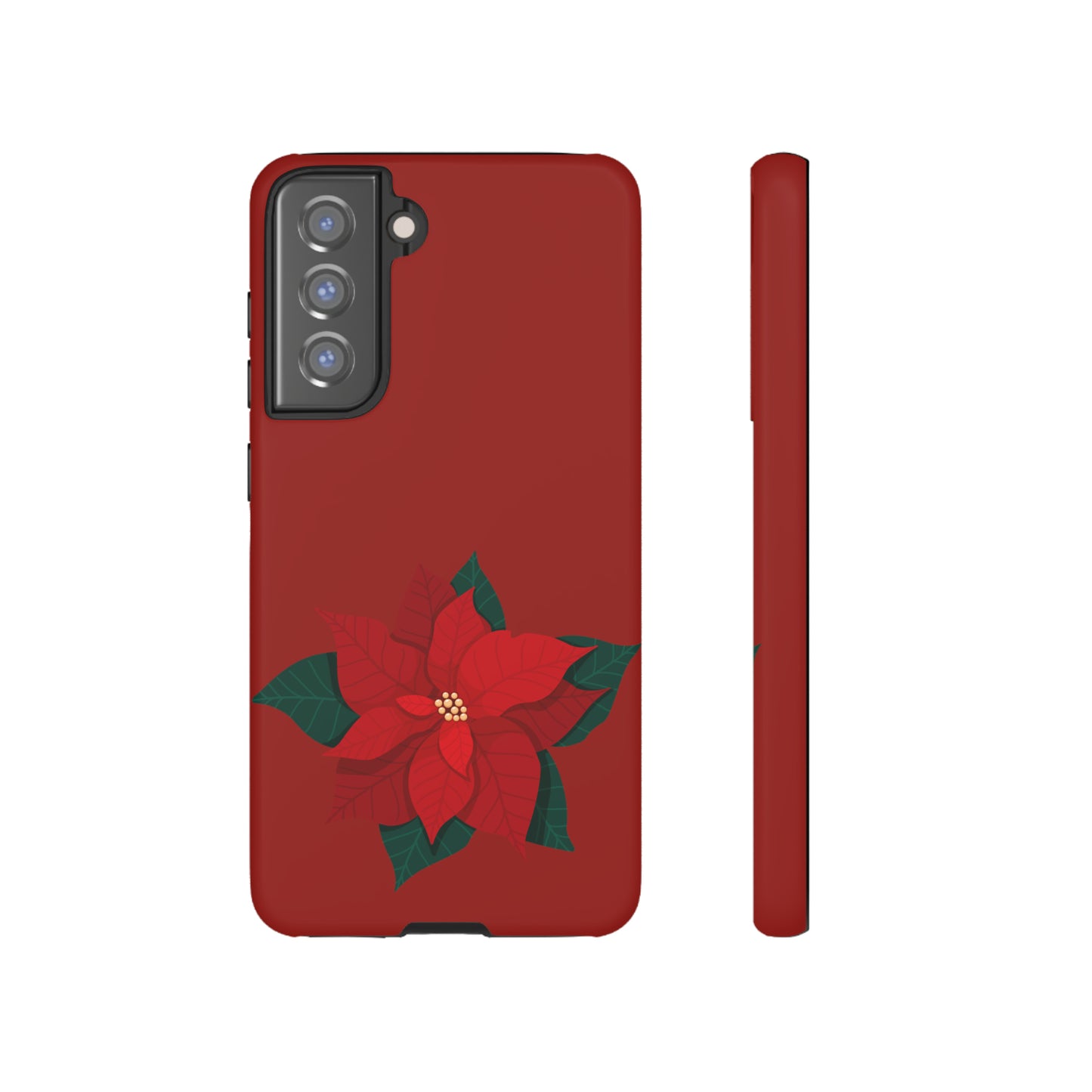 Poinsettia Charm #12-Tough Cases - MahaCase