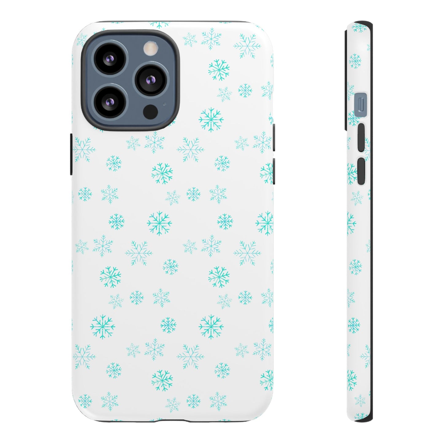 Snowy Blue #12 - Tough Cases iPhone Samsung Google Pixel - MahaCase