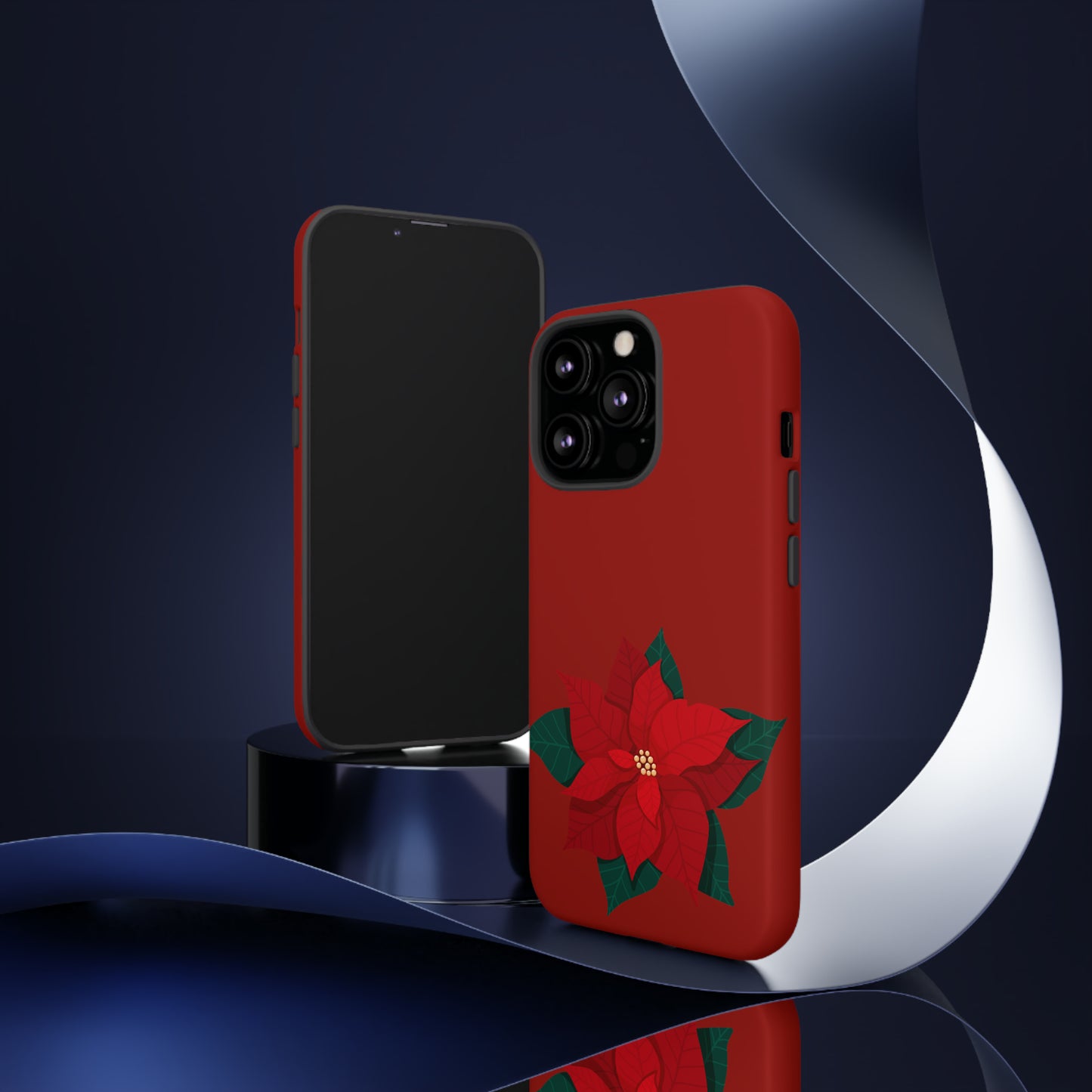 Poinsettia Charm #12-Tough Cases - MahaCase