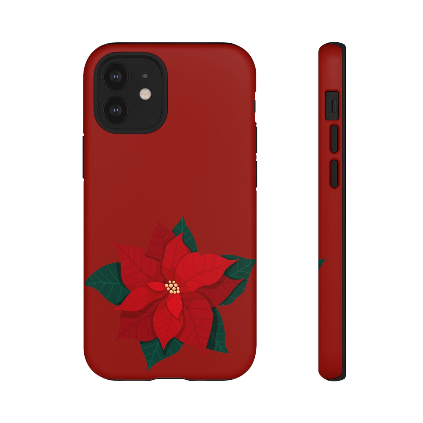 Poinsettia Charm #12-Tough Cases - MahaCase