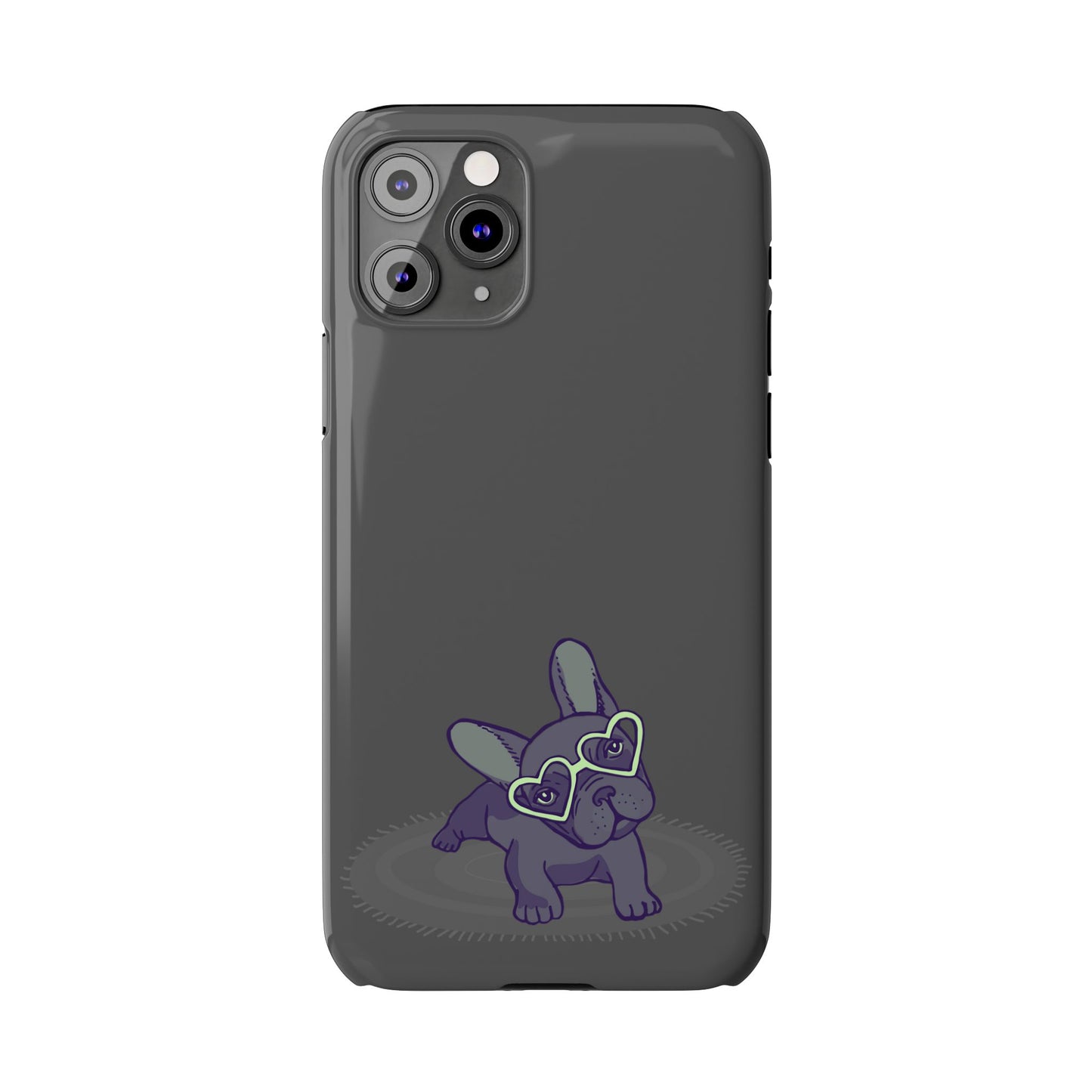 Bulldog Puppy Slim iPhone Cases - MahaCase
