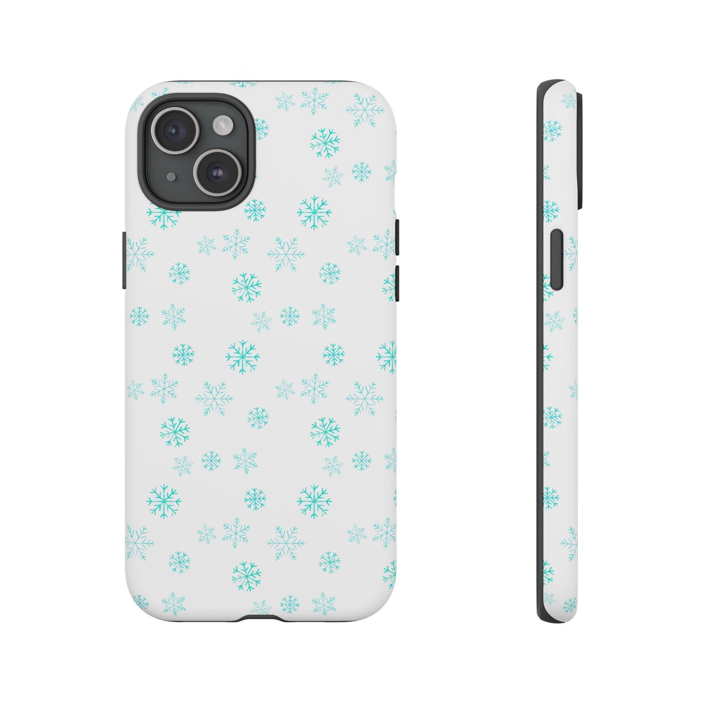 Snowy Blue #12 - Tough Cases iPhone Samsung Google Pixel - MahaCase