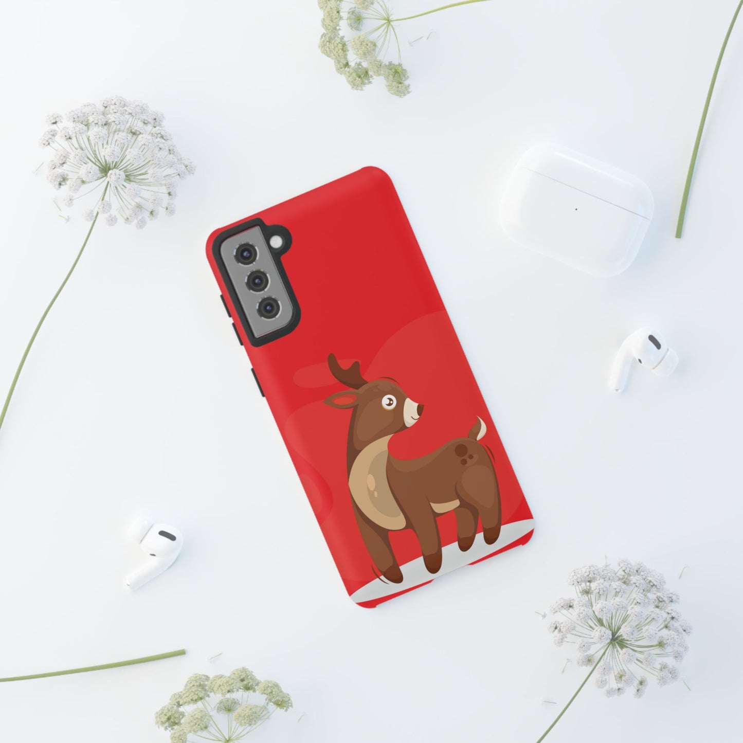 Merry Deer #22-Tough Cases iPhone Samsung Google Pixel - MahaCase