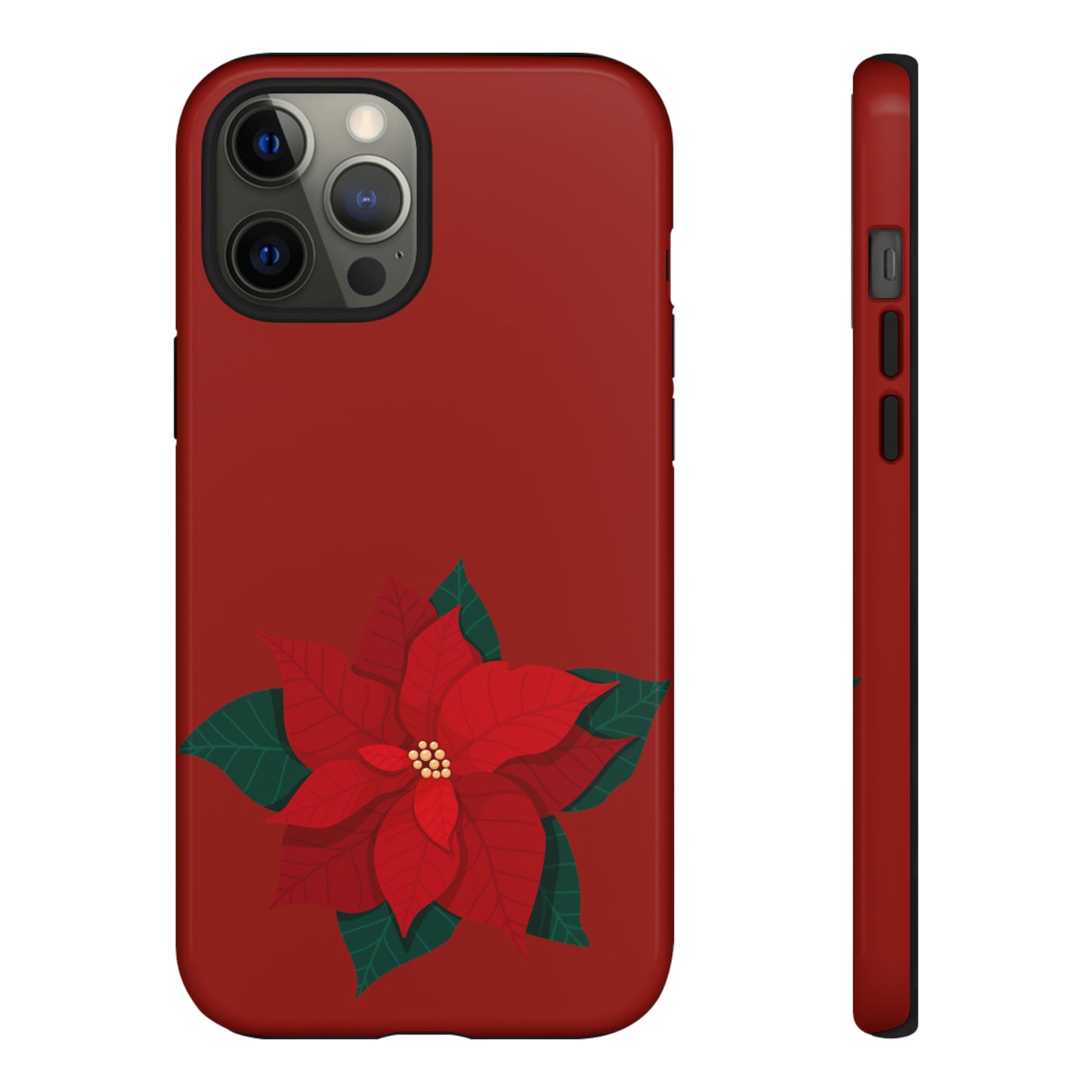 Poinsettia Charm #12-Tough Cases - MahaCase