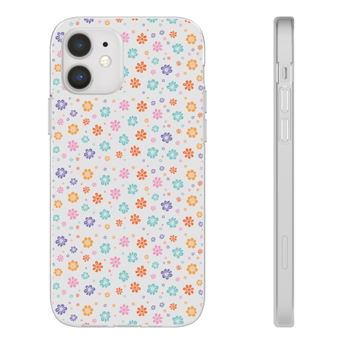Colorful Spring Floral Flexi Case - Stylish Phone Protection - iPhone Samsung with Gift Packaging - MahaCase