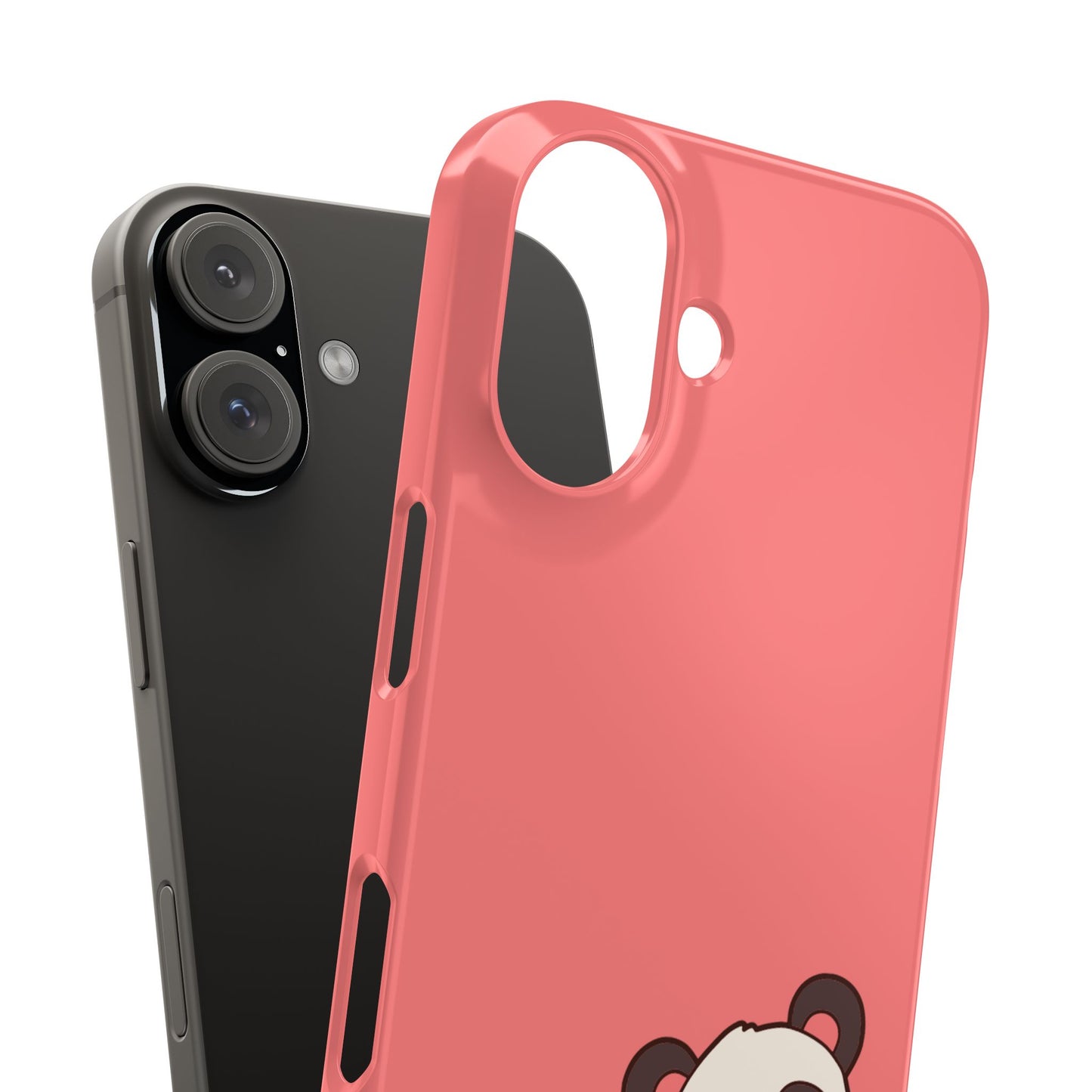 Cute Panda #36-Slim iPhone Cases - MahaCase