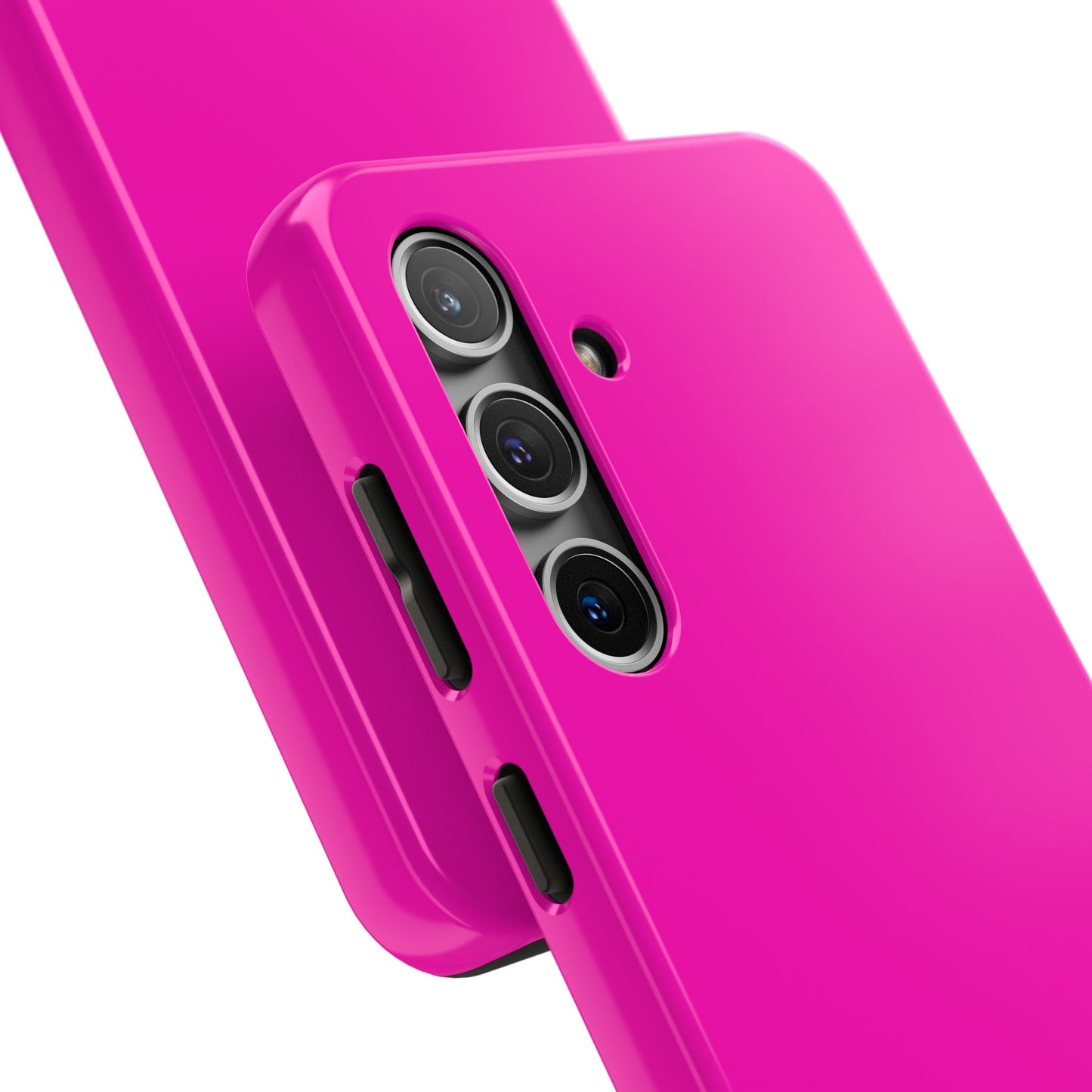 Simple Hot Pink-Tough Phone Cases - MahaCase