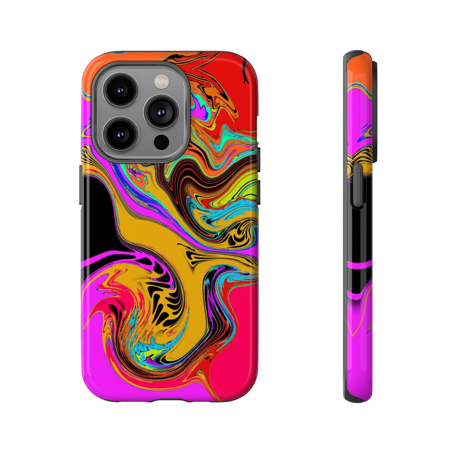 Color Swirl #23-Tough Cases - MahaCase