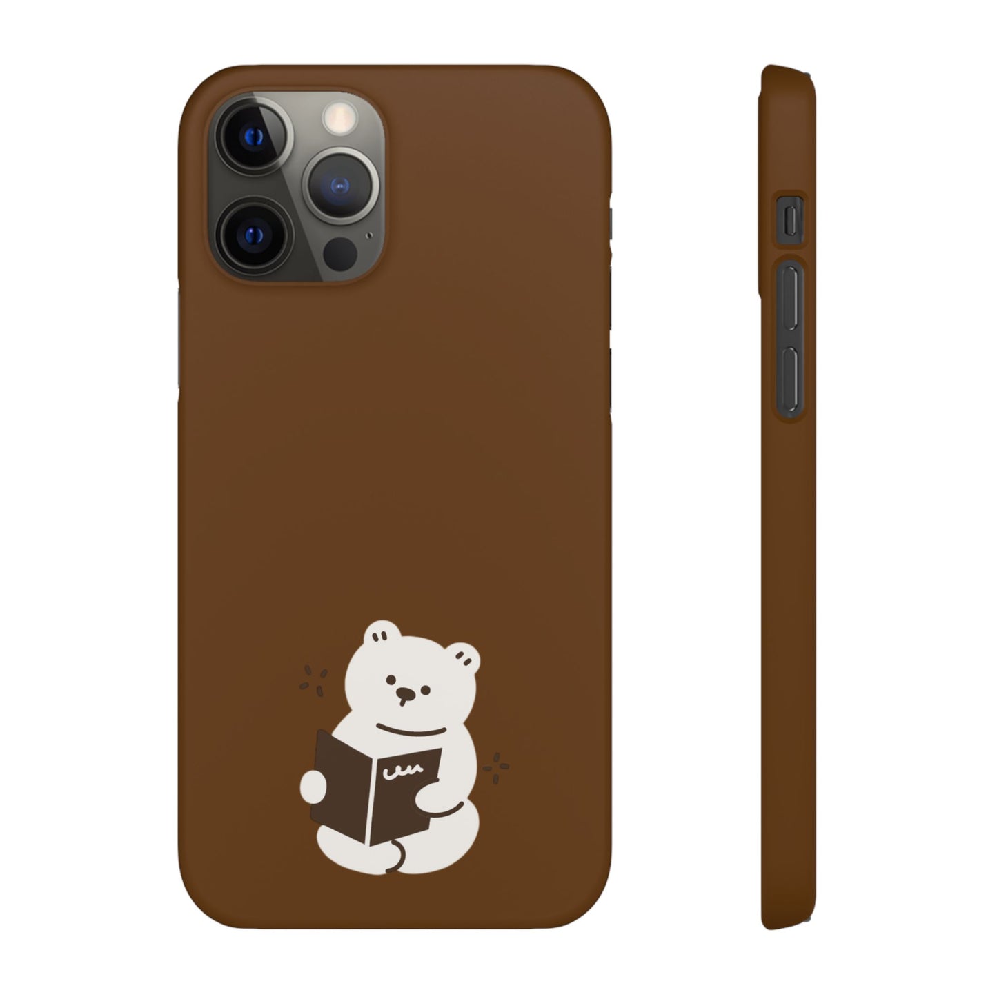 Reading Bear #02-Snap Cases - MahaCase