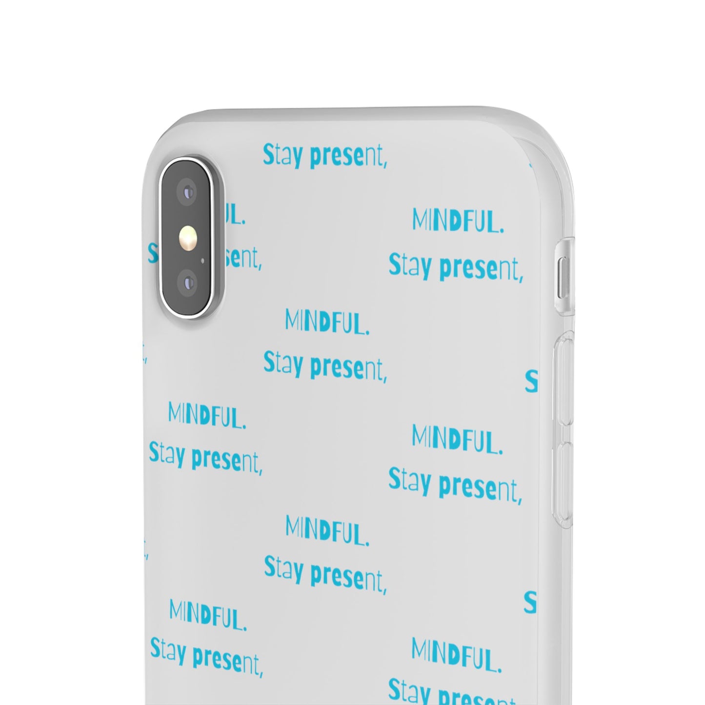 Stay Present Mindful #12 Flexi Cases iPhone Samsung Gift Packaging - MahaCase