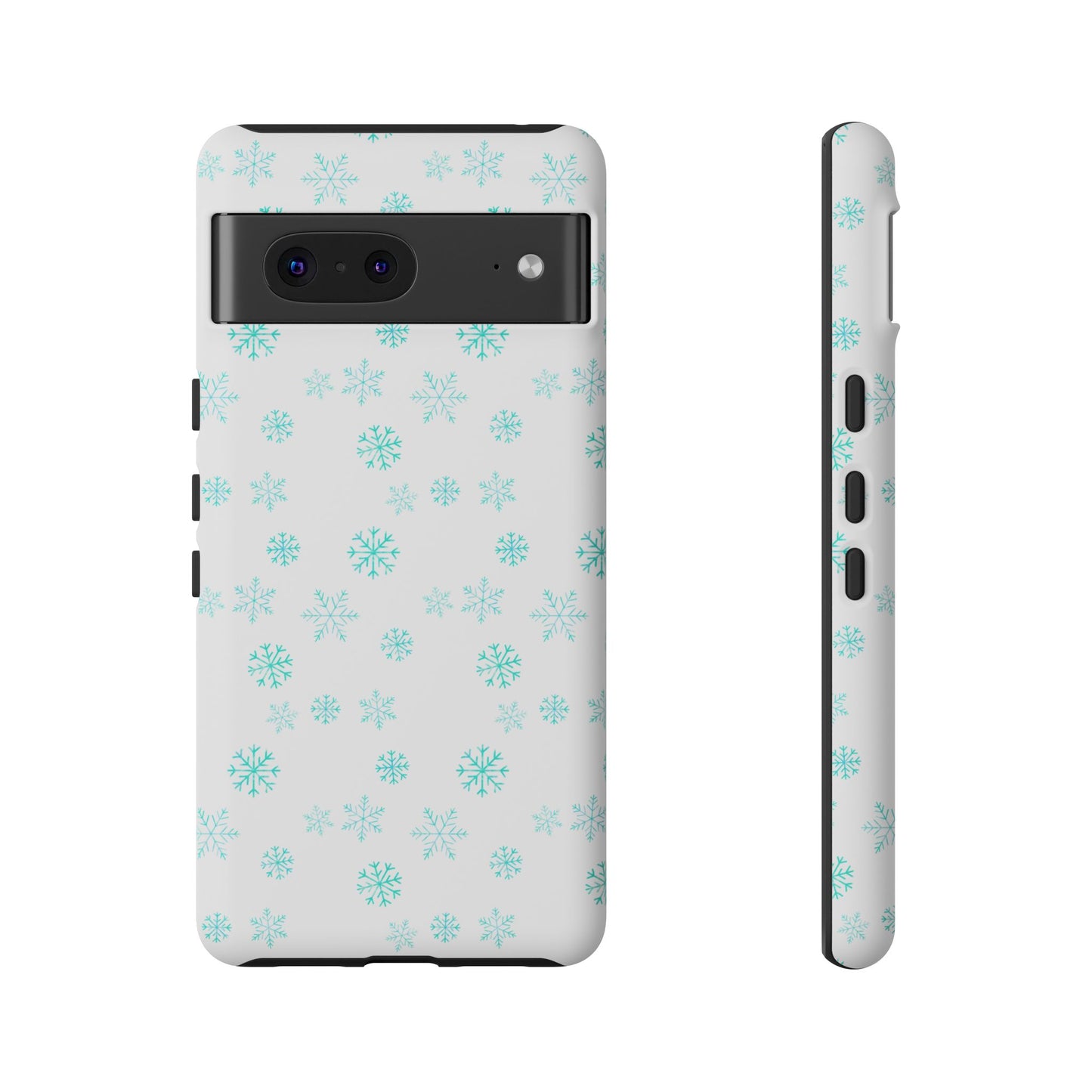 Snowy Blue #12 - Tough Cases iPhone Samsung Google Pixel - MahaCase