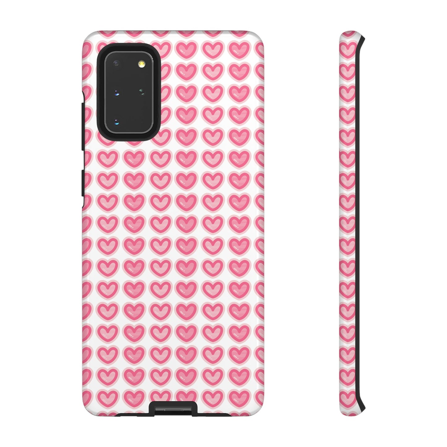 Hearts Pattern - Tough Cases iPhone Samsung Google Pixel - MahaCase