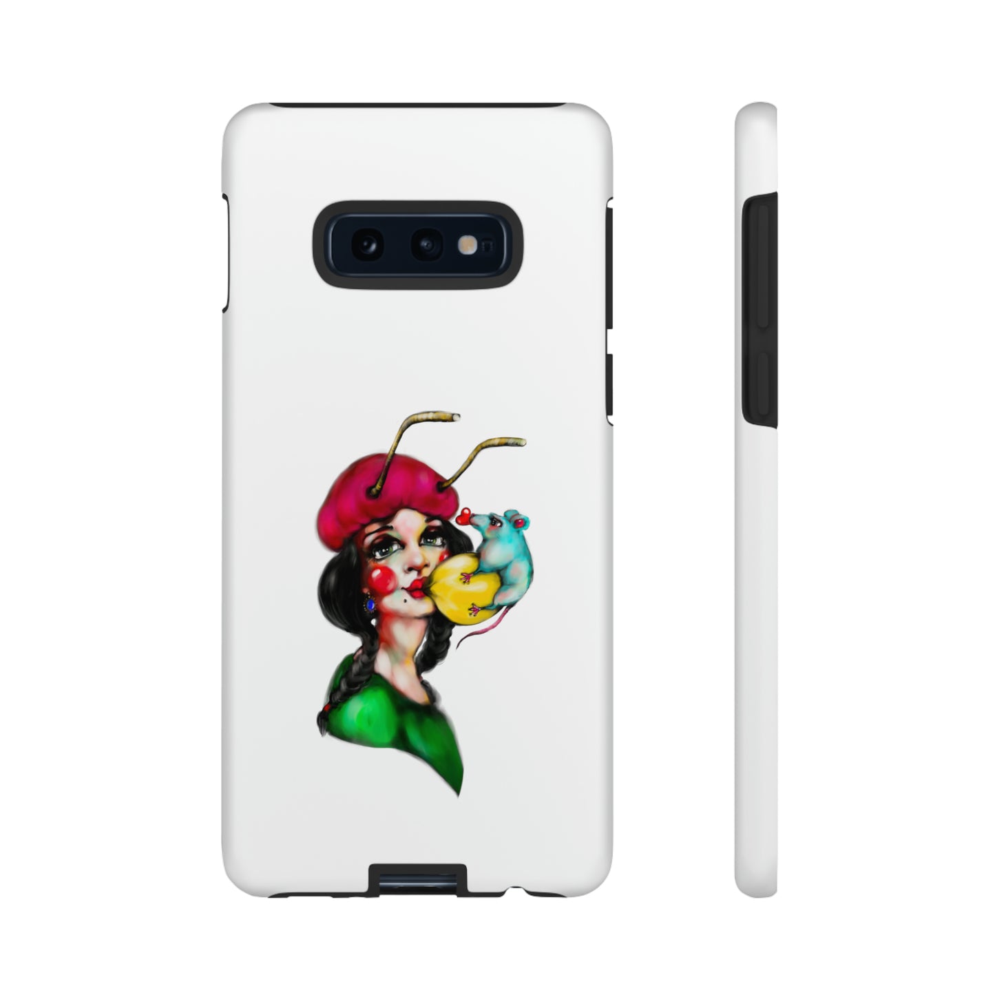 Design #211 White BKG-Tough Cases - MahaCase