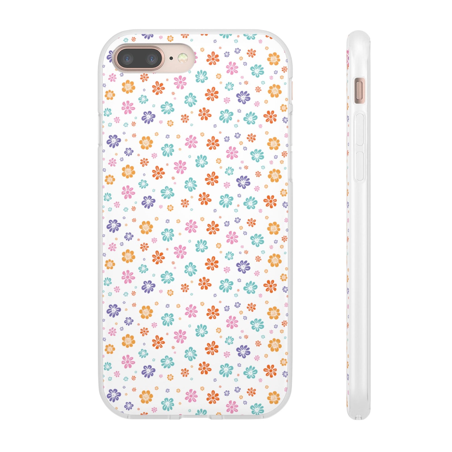 Colorful Spring Floral Flexi Case - Stylish Phone Protection - iPhone Samsung with Gift Packaging - MahaCase