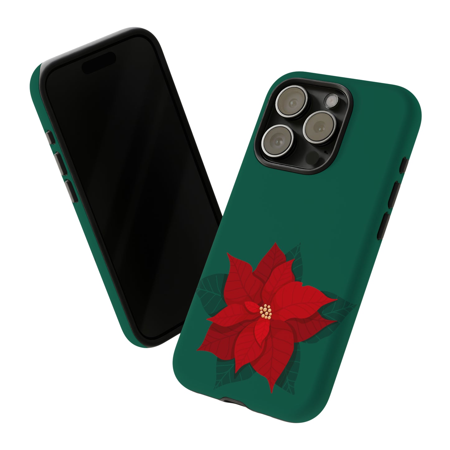 Poinsettia Charm #10-Tough Cases - MahaCase