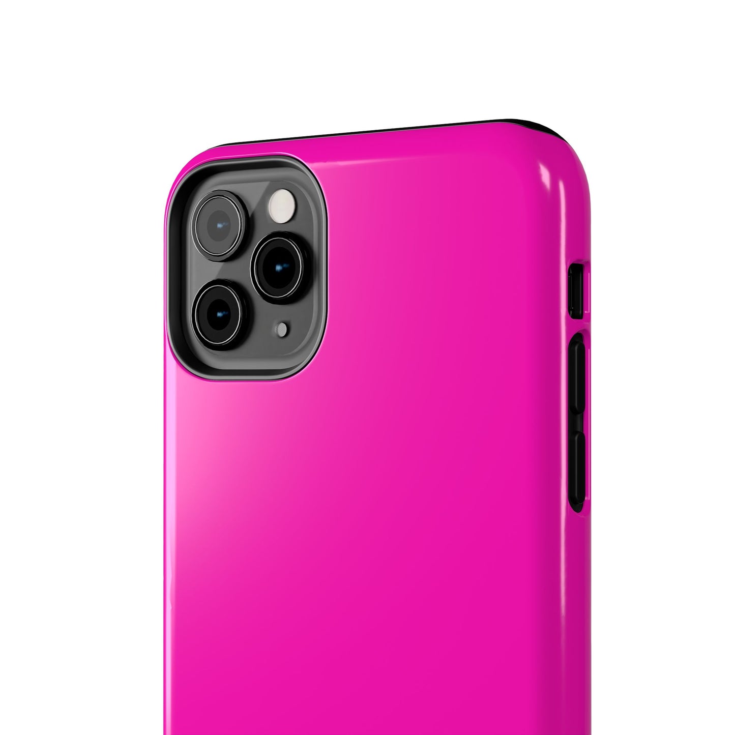 Simple Hot Pink-Tough Phone Cases - MahaCase