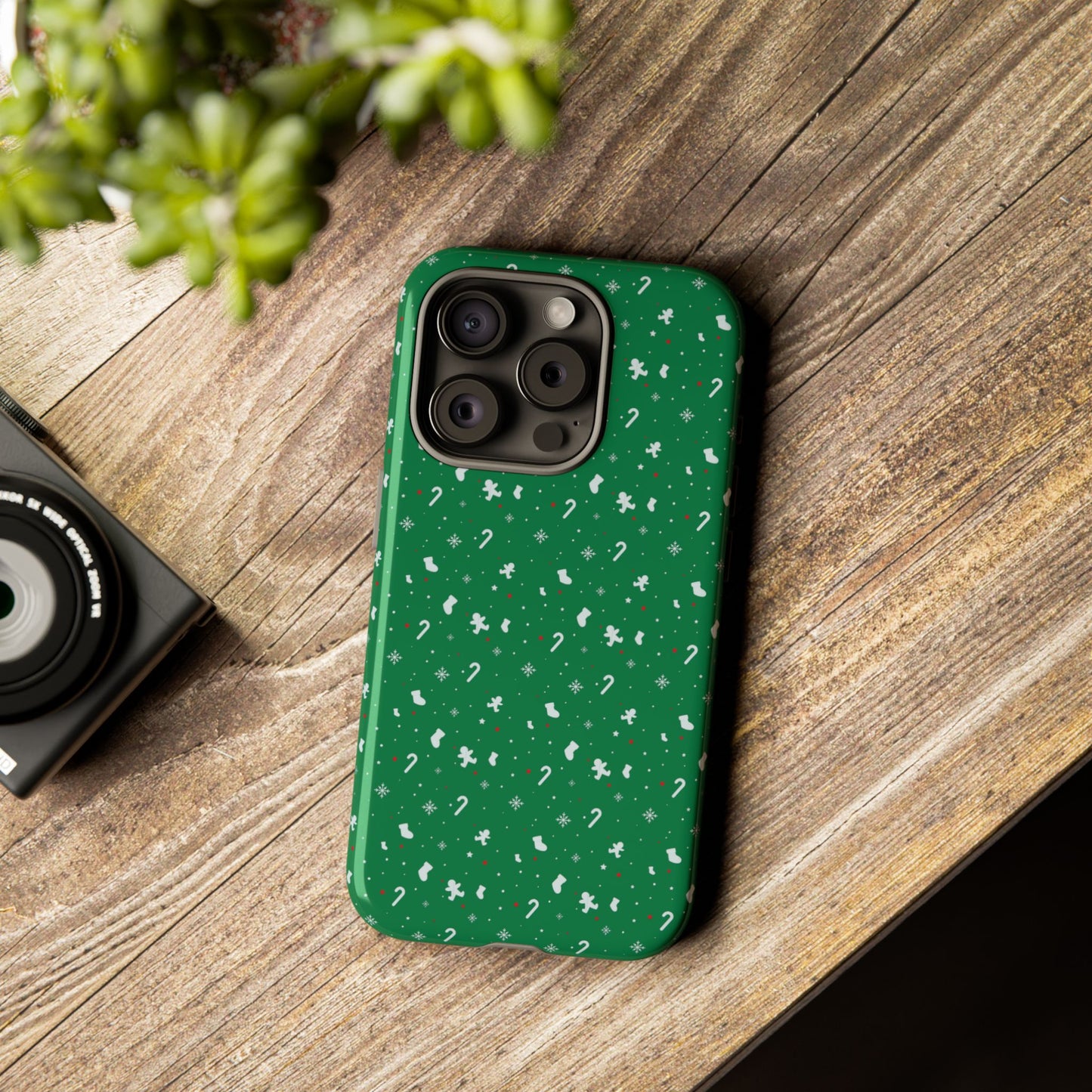 Candy Cane Blizzard #24 - Tough Cases iPhone Samsung Google Pixel - MahaCase