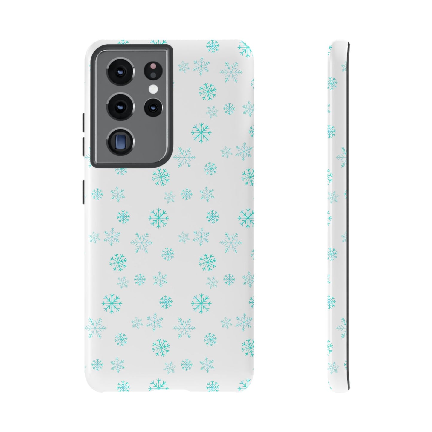 Snowy Blue #12 - Tough Cases iPhone Samsung Google Pixel - MahaCase