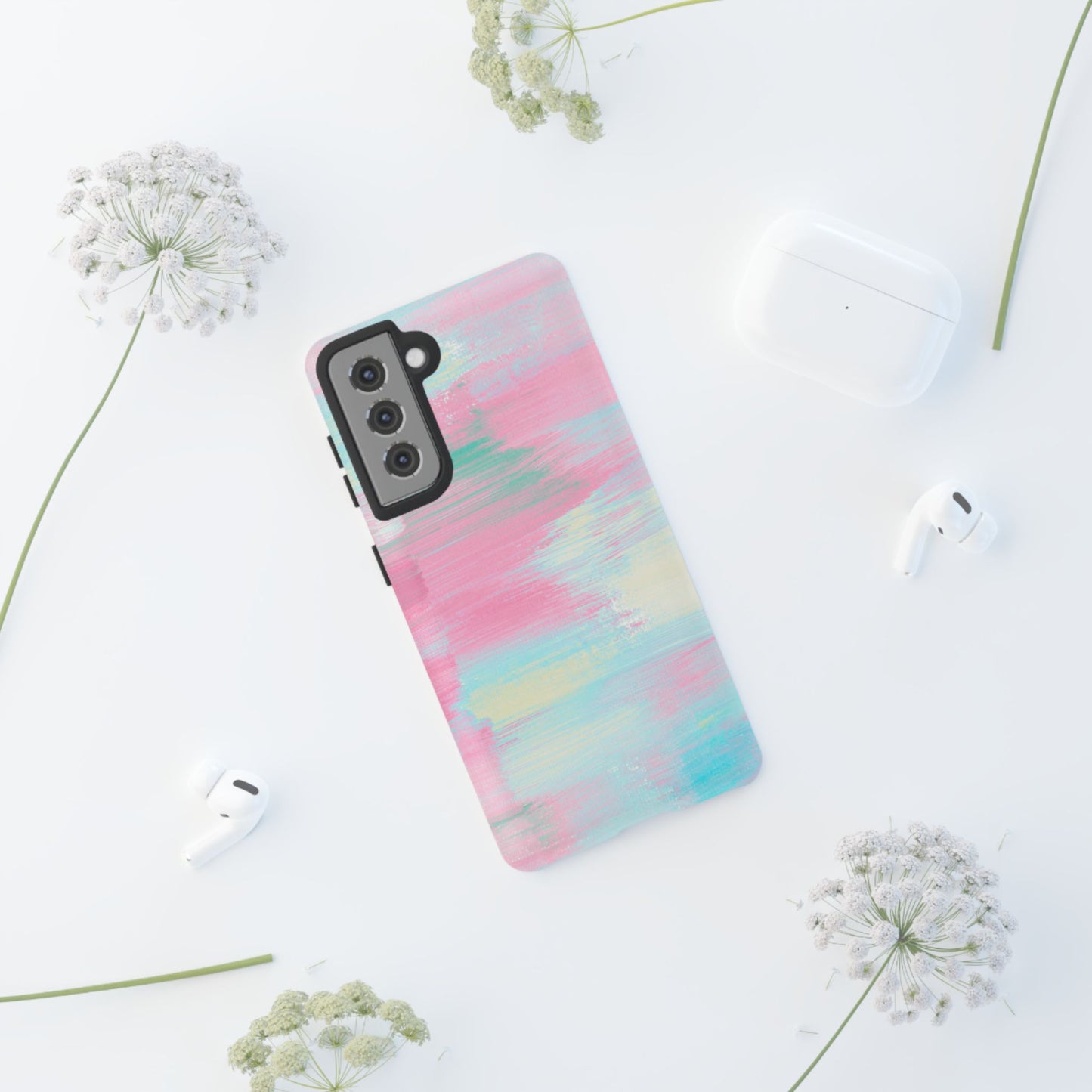 Colorful Phone Case, Chic Phone Cover, Trendy Tech Accessory, Unique Gift for Her, Stylish Phone Protection, iPhone, Google Pixel, Samsung - MahaCase