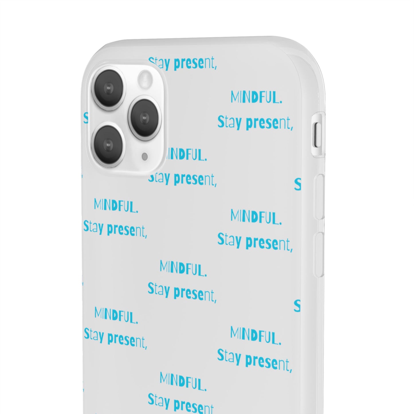 Stay Present Mindful #12 Flexi Cases iPhone Samsung Gift Packaging - MahaCase