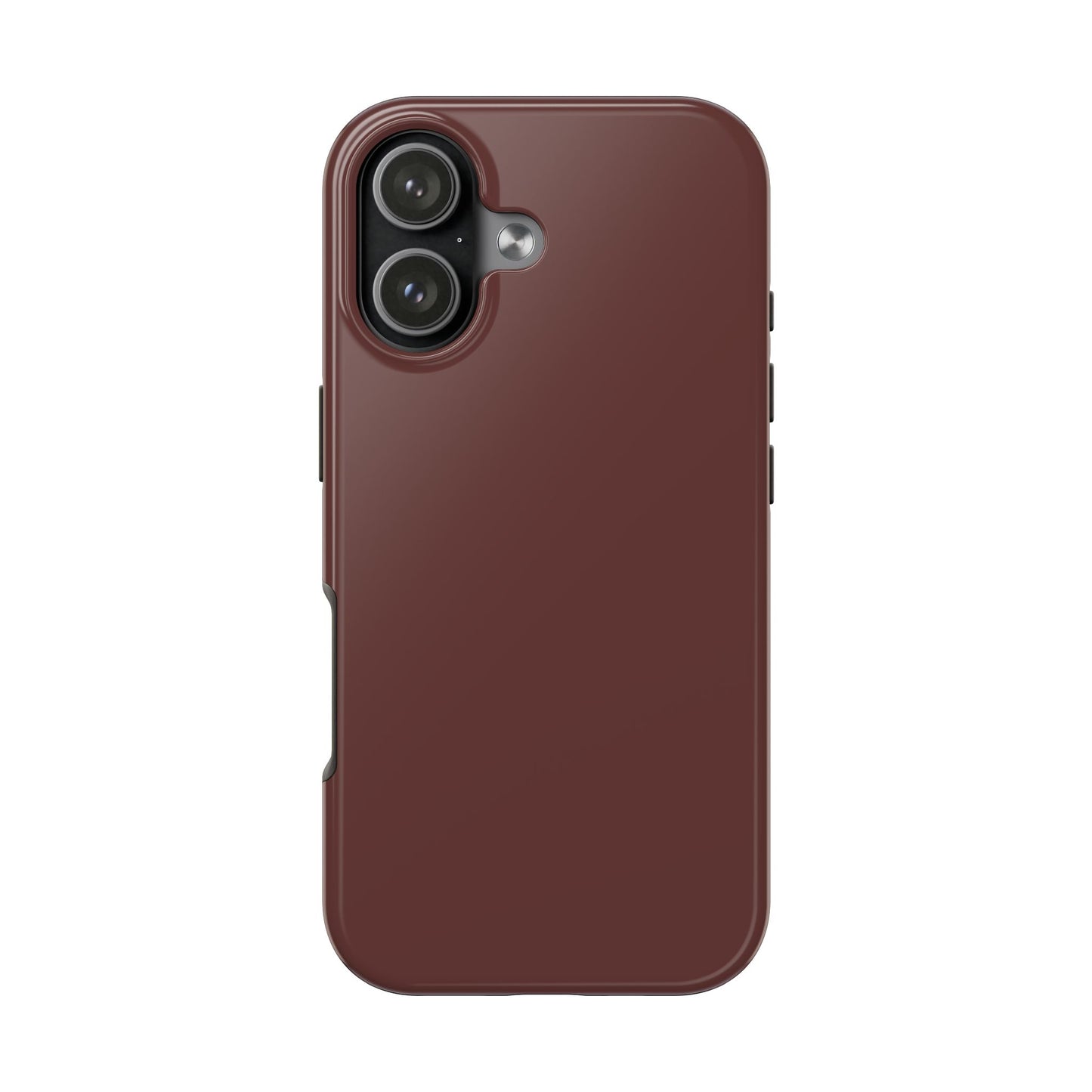 Phone Case - Garnet Color Fall 2025 Trending Color, Sturdy Phone Cases, Durable Cell Phone Covers, Trendy Gadget Protection, Unique Phone Accessories- iPhone, Samsung